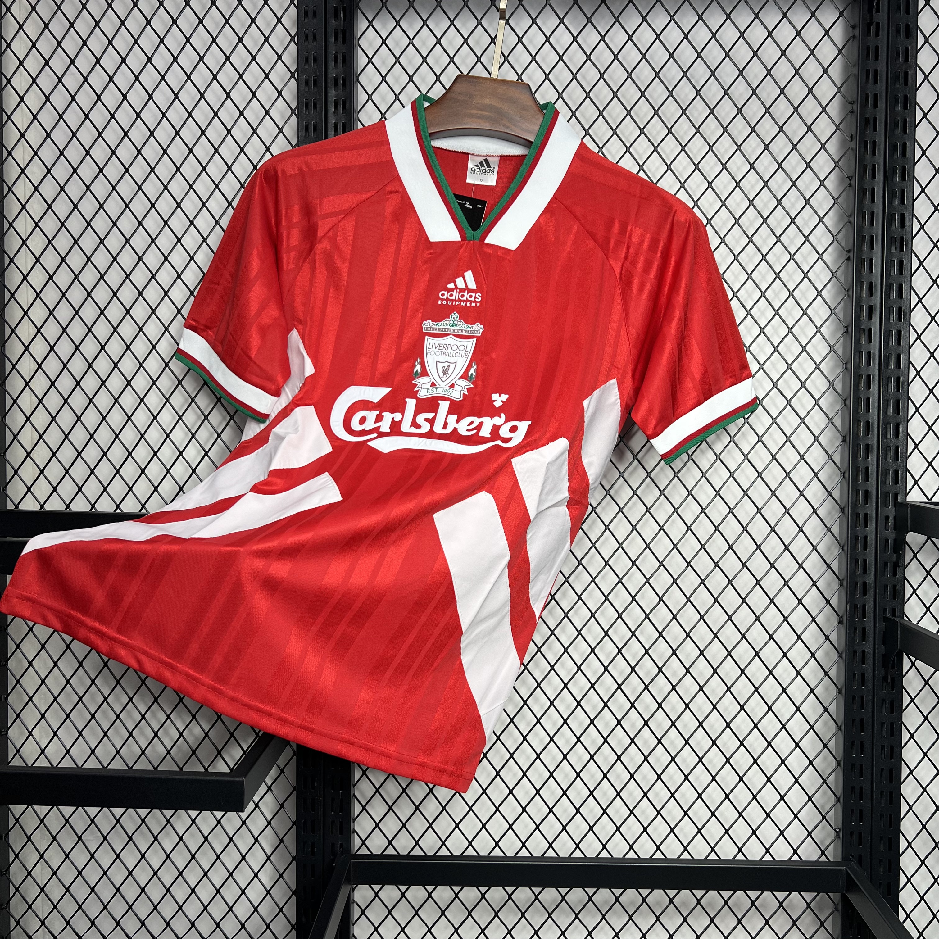 JerseysGala.com | Retro Liver.pool 1993-95 Home Stadium Jersey -Customize Name, Number and Patch | Worldwide Shipping