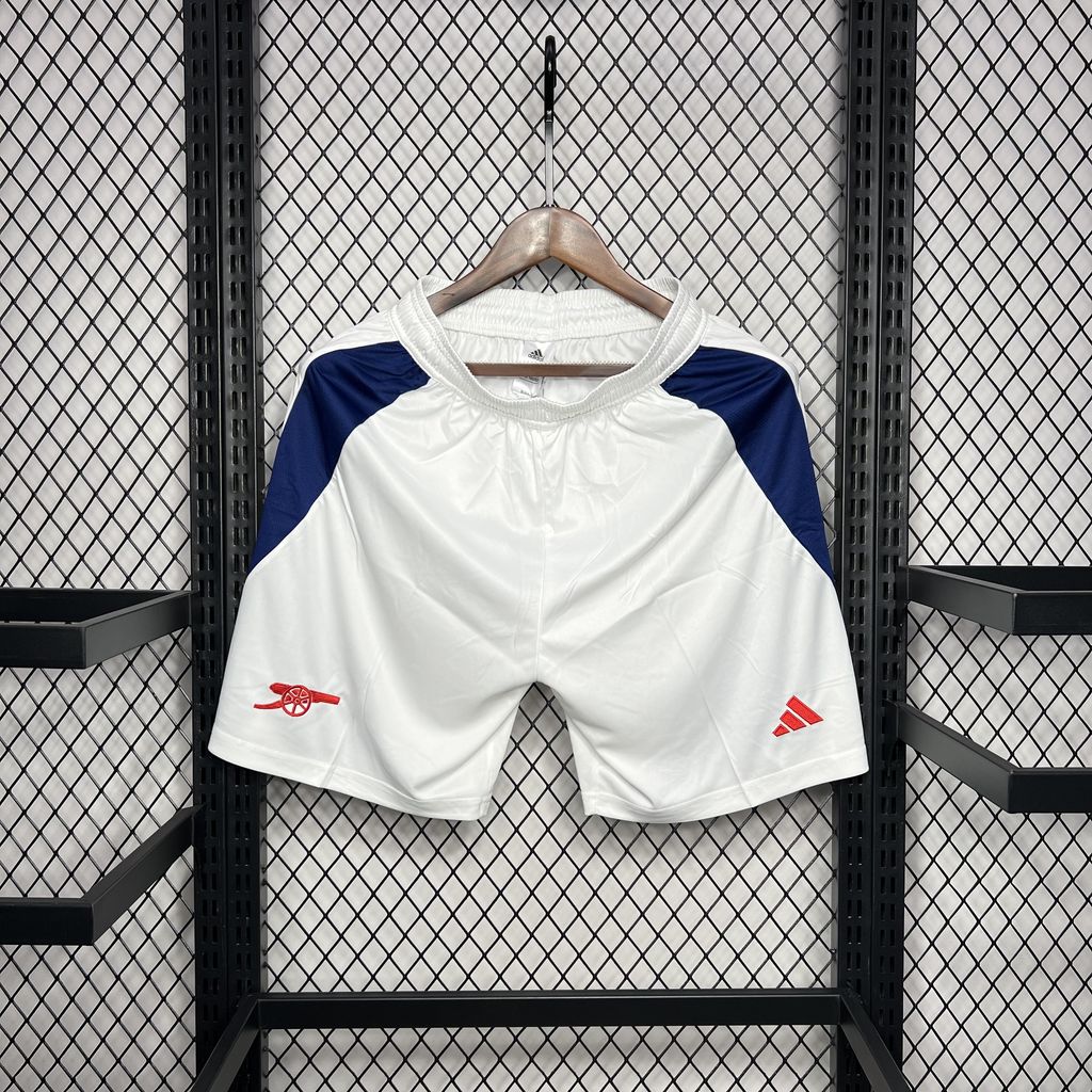 ManixJersey.com | Arsenal 24-25 Home Shorts - Fans Version -Customize Name, Number and Patch | Worldwide Shipping