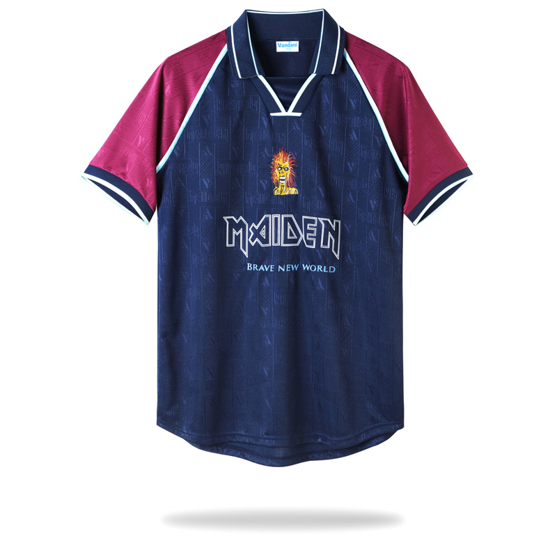 foot-Retro Iron Maiden 1999-01 Home Stadium Jersey
