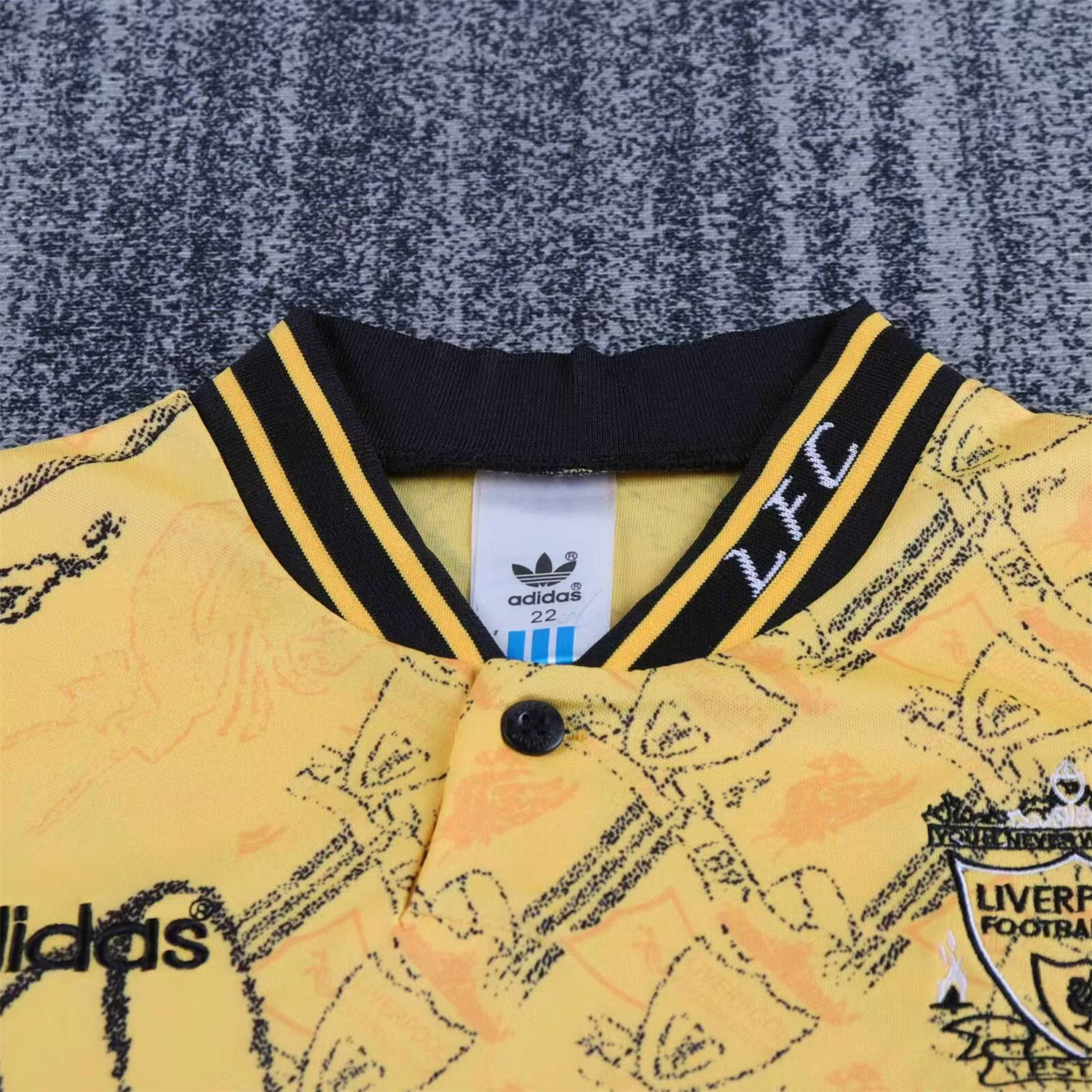 JerseysGala.com | Retro Liver.pool 1994-96 Third Kids Kit -Customize Name, Number and Patch | Worldwide Shipping