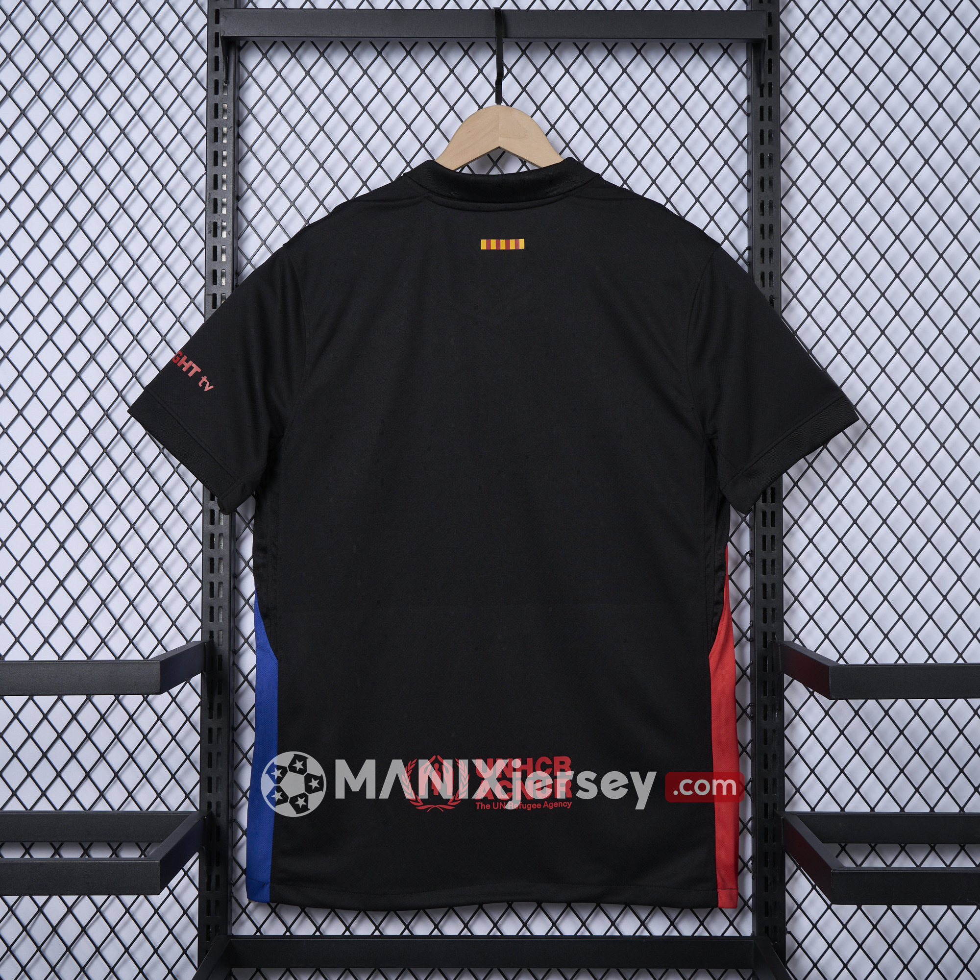 ManixJersey.com | Barcelona 24-25 Away Unsponsored Jersey - Fans Version -Customize Name, Number and Patch | Worldwide Shipping