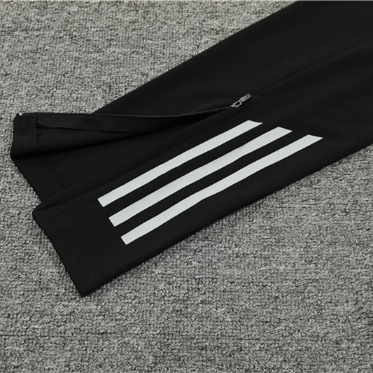 JerseysGala.com | Manchester United 24-25 Long Sleeve Training Set - Black -Customize Name, Number and Patch | Worldwide Shipping