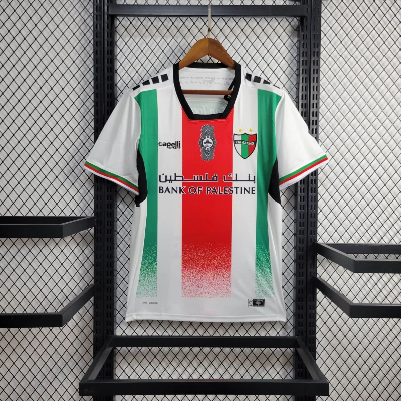 ManixJersey.com | Club Deportivo Palestino 2024 Home Jersey - Fans Version -Customize Name, Number and Patch | Worldwide Shipping
