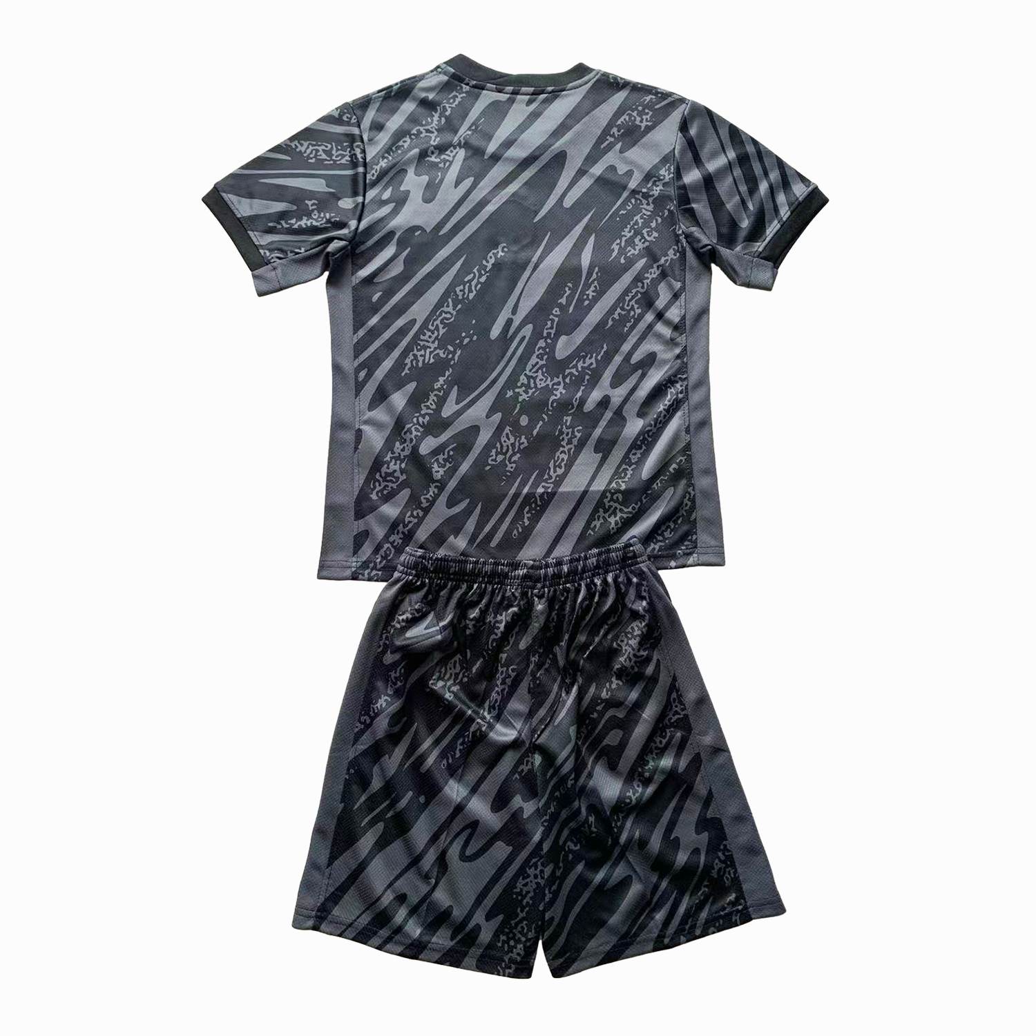 Brazil 2024 Goalkeeper Kids Kit - Black:football jersey mysite: unitedjerseyfootball 邓江浪:football