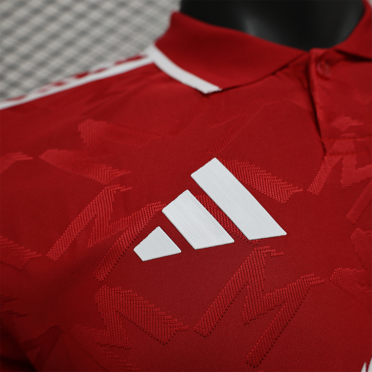 SIUjerseys-Manchester United 24-25 Red POLO Jersey - Player Version