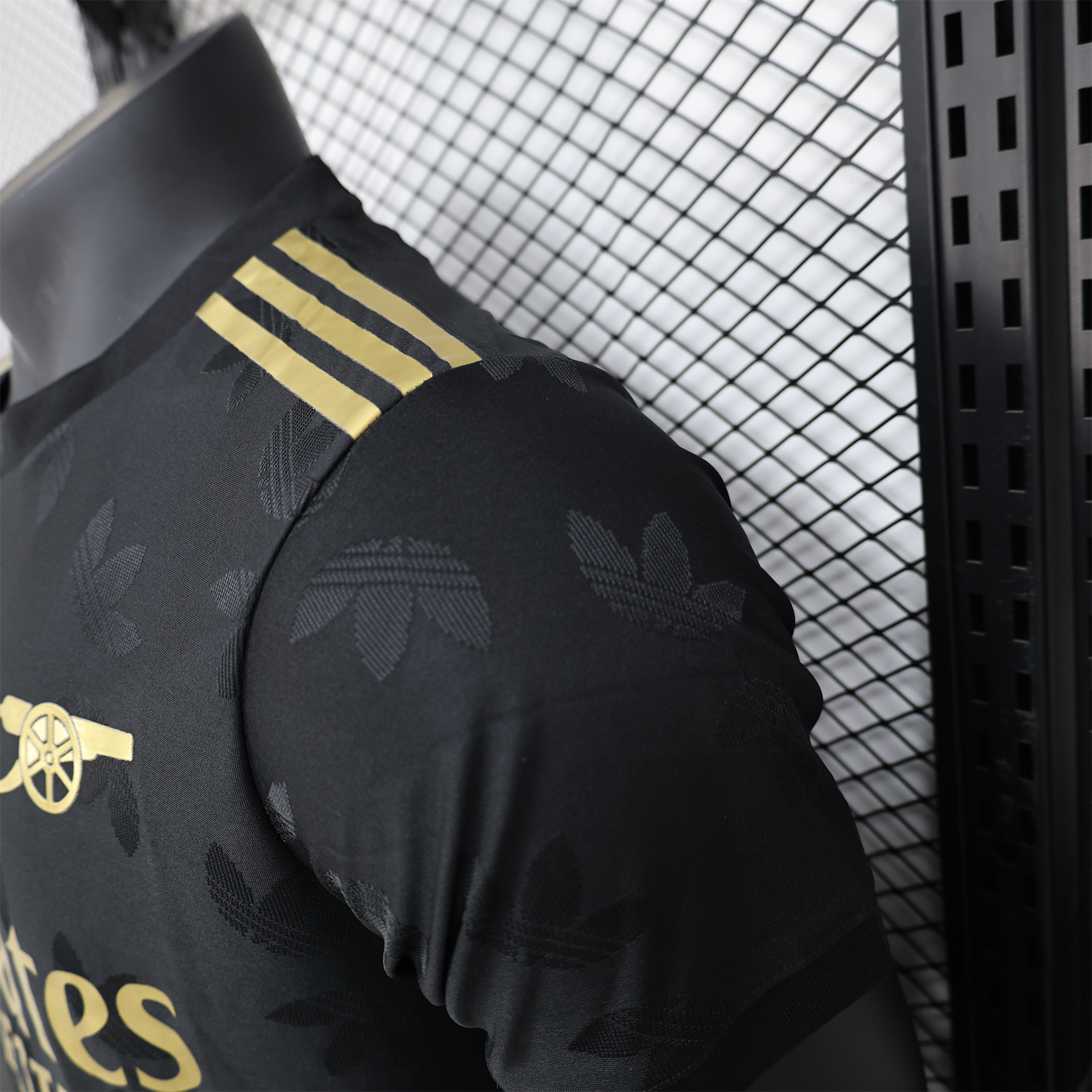 ManixJersey.com | Arsenal 24-25 Black Gold Special Edition Jersey - Player Version -Customize Name, Number and Patch | Worldwide Shipping