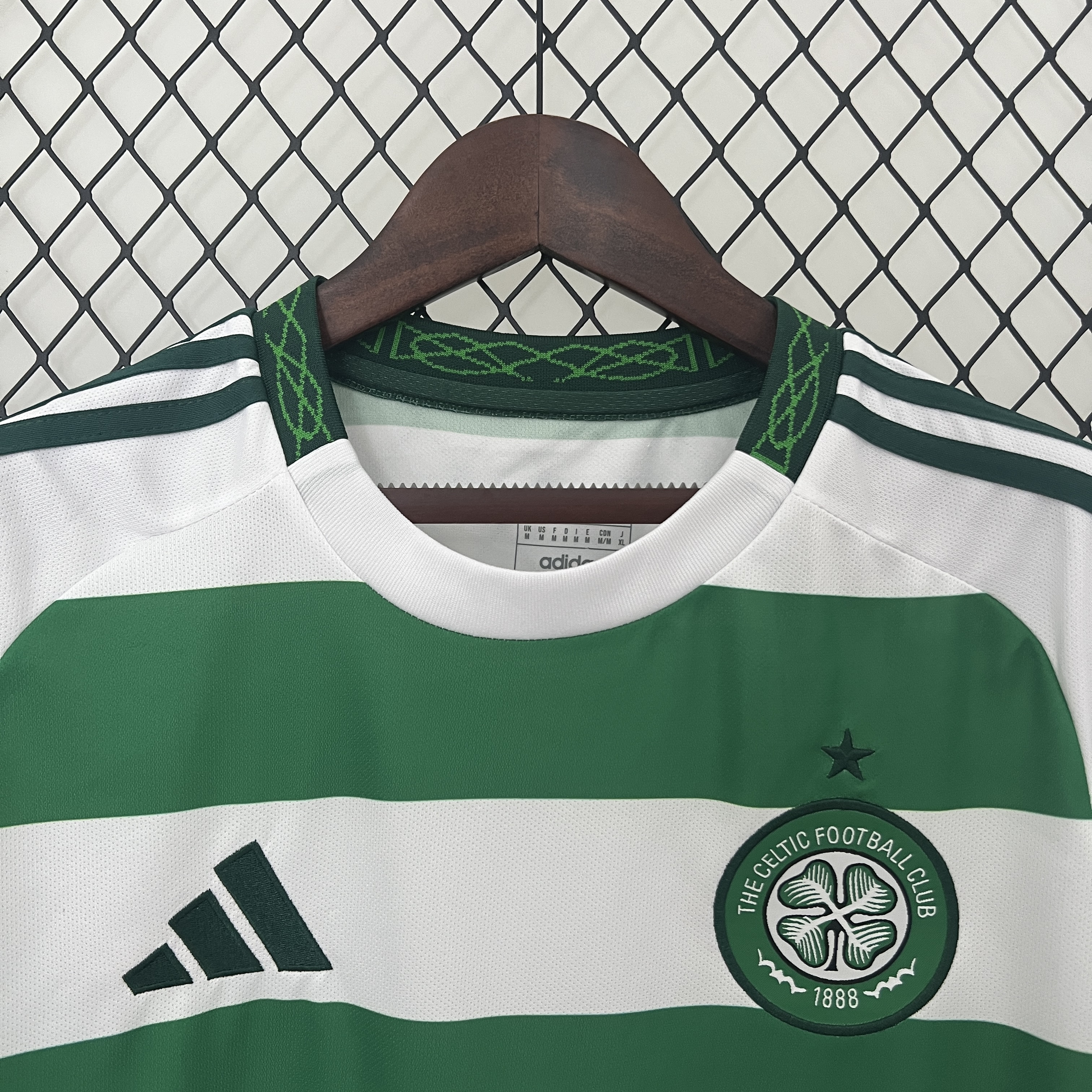 unitedfutballjersey-Celtic 24-25 Home Stadium Jersey - Fans Version