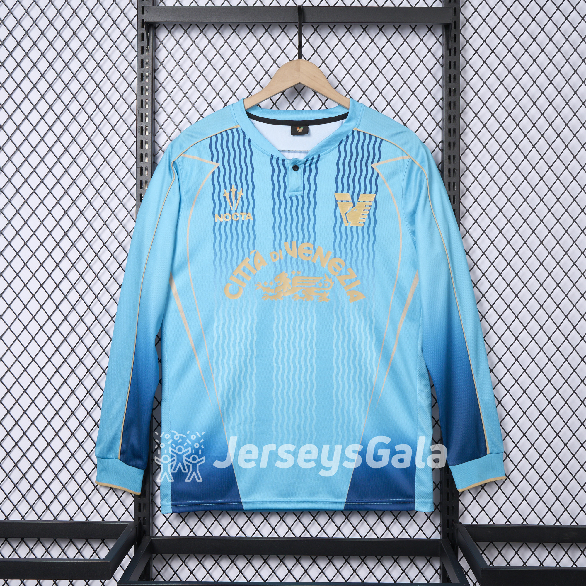 JerseysGala.com | Venezia FC 24-25 Third Long Sleeve Jersey - Fans Version -Customize Name, Number and Patch | Worldwide Shipping