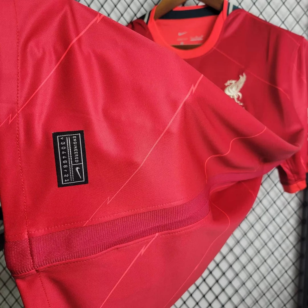 JerseysGala.com | Retro Liver.pool 21-22 Home Stadium Jersey - Fans Version -Customize Name, Number and Patch | Worldwide Shipping