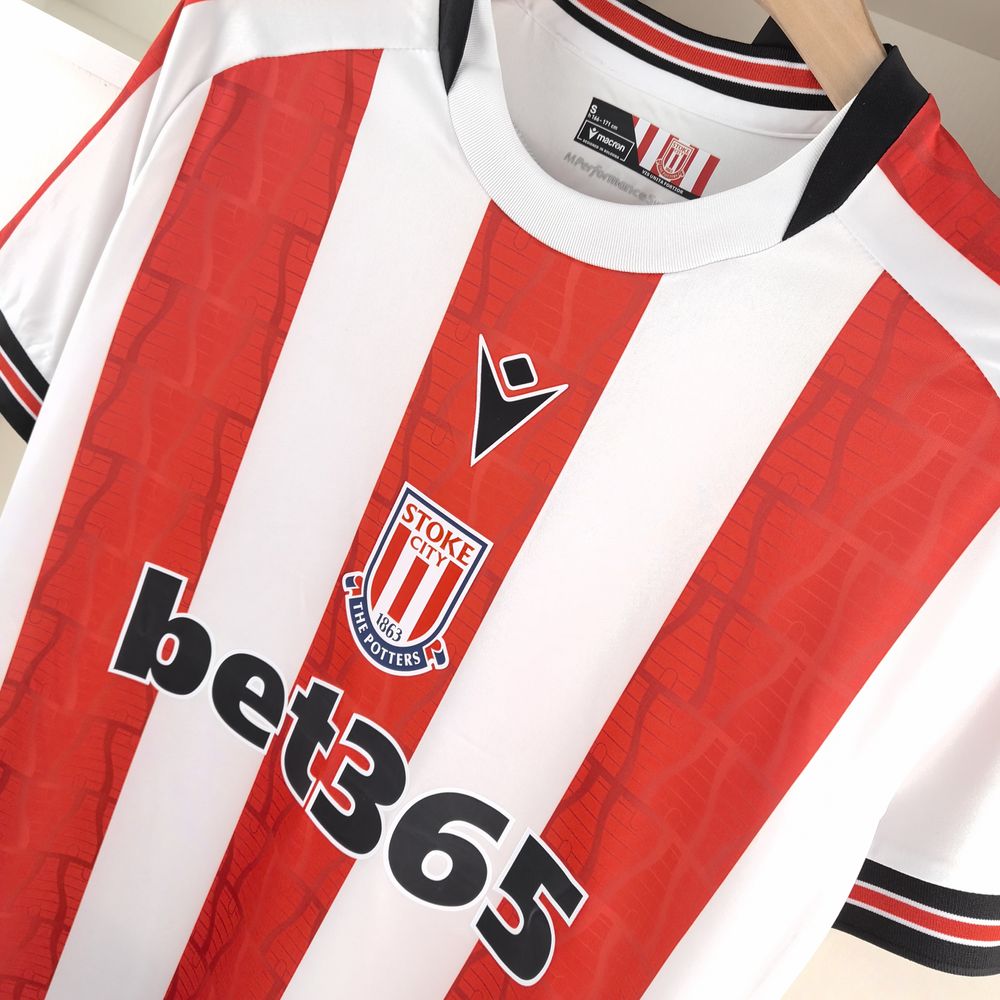SIUjerseys-Stoke City 24-25 Home Stadium Jersey - Fans Version