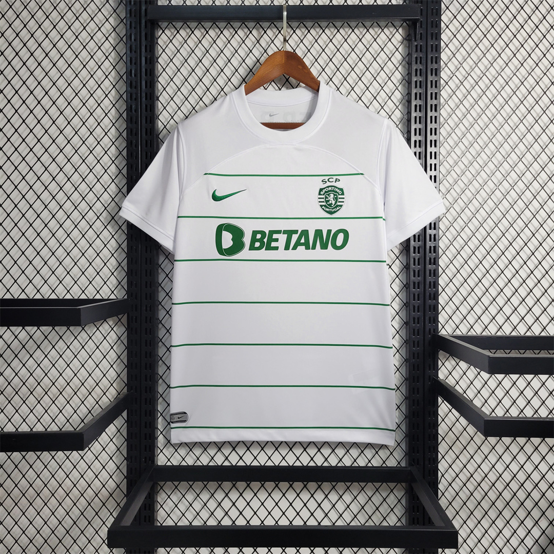 SIUjerseys-Sporting CP Portugal 23-24 Away Stadium Jersey - Fans Version