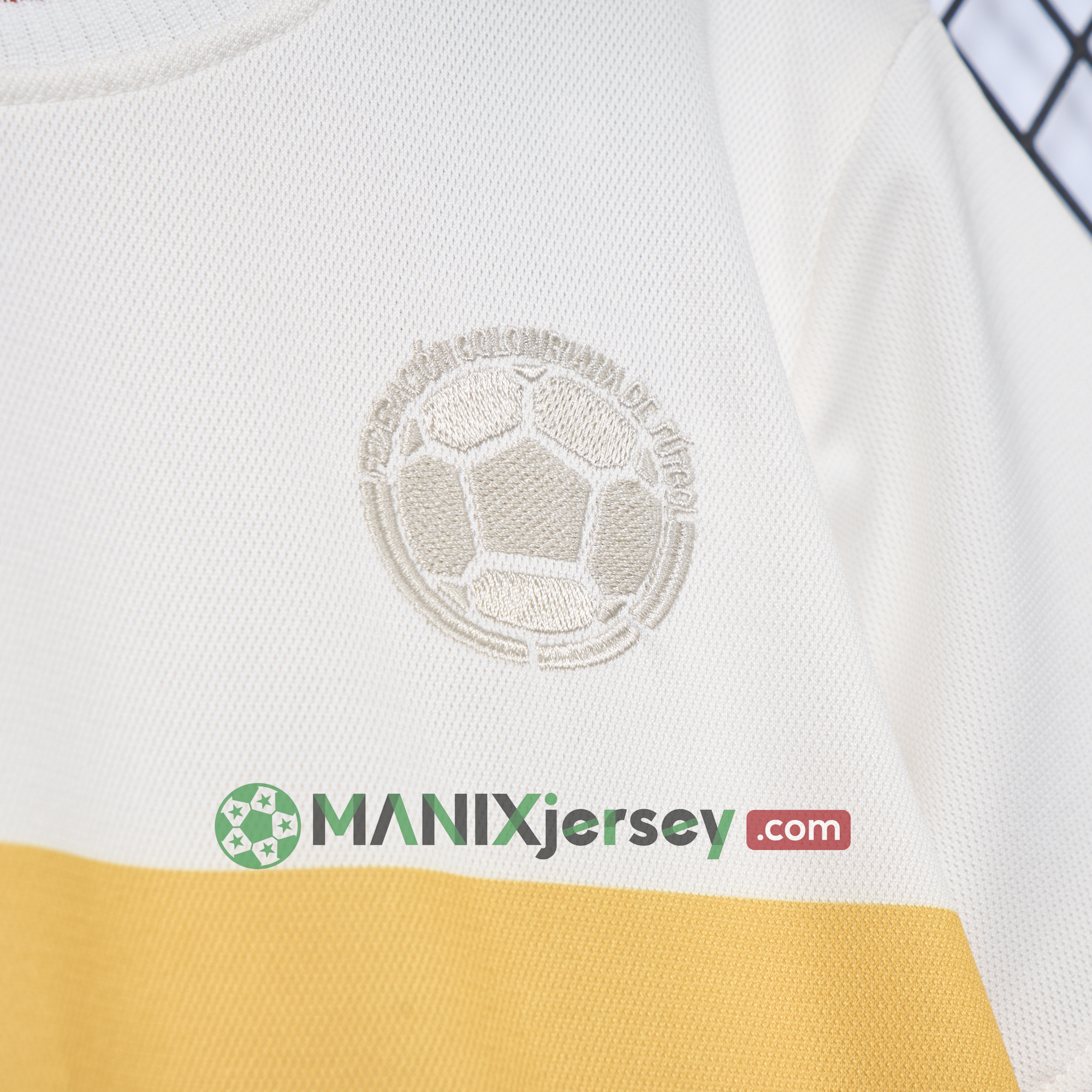 ManixJersey.com | Colombia 2024 100th Anniversary Kids Kit -Customize Name, Number and Patch | Worldwide Shipping