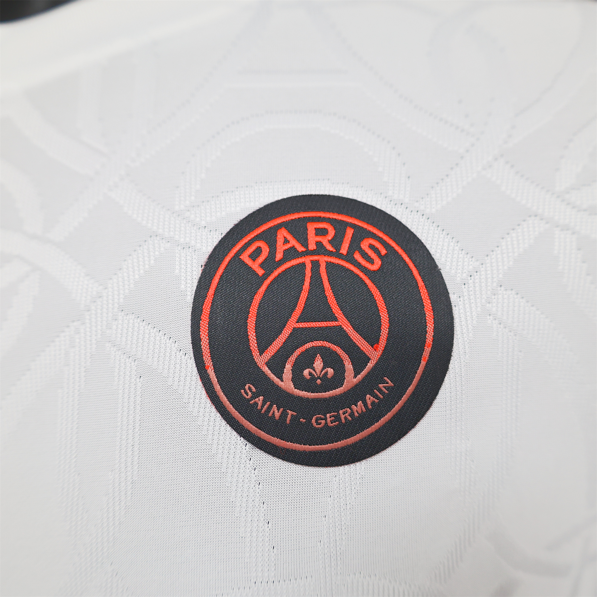 SIUjerseys-Paris Saint-Germain PSG X JD 24-25 Third Pre-Match White Jersey - Player Version