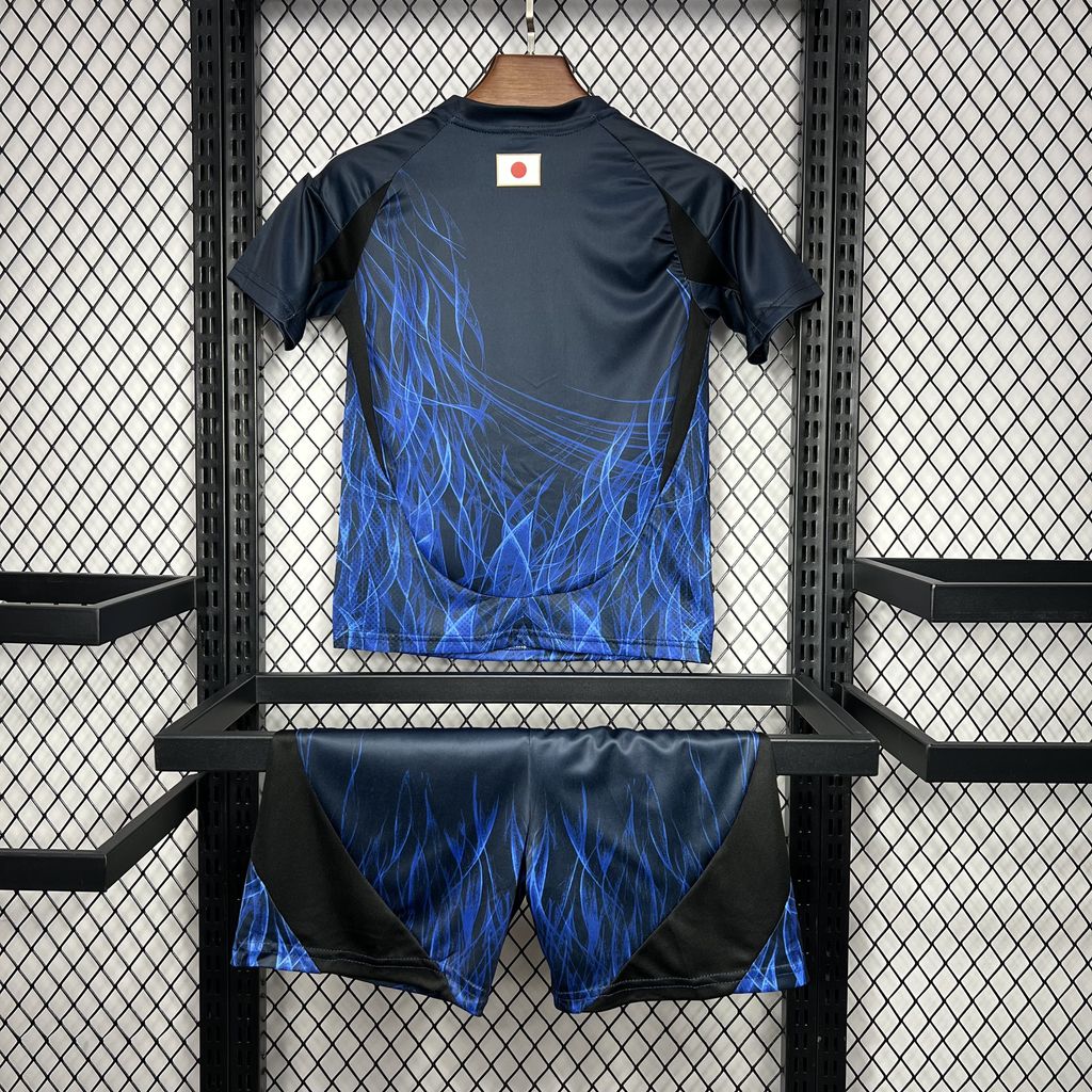 ManixJersey.com | Japan 2024 Y3 Home Stadium Kids Kit -Customize Name, Number and Patch | Worldwide Shipping