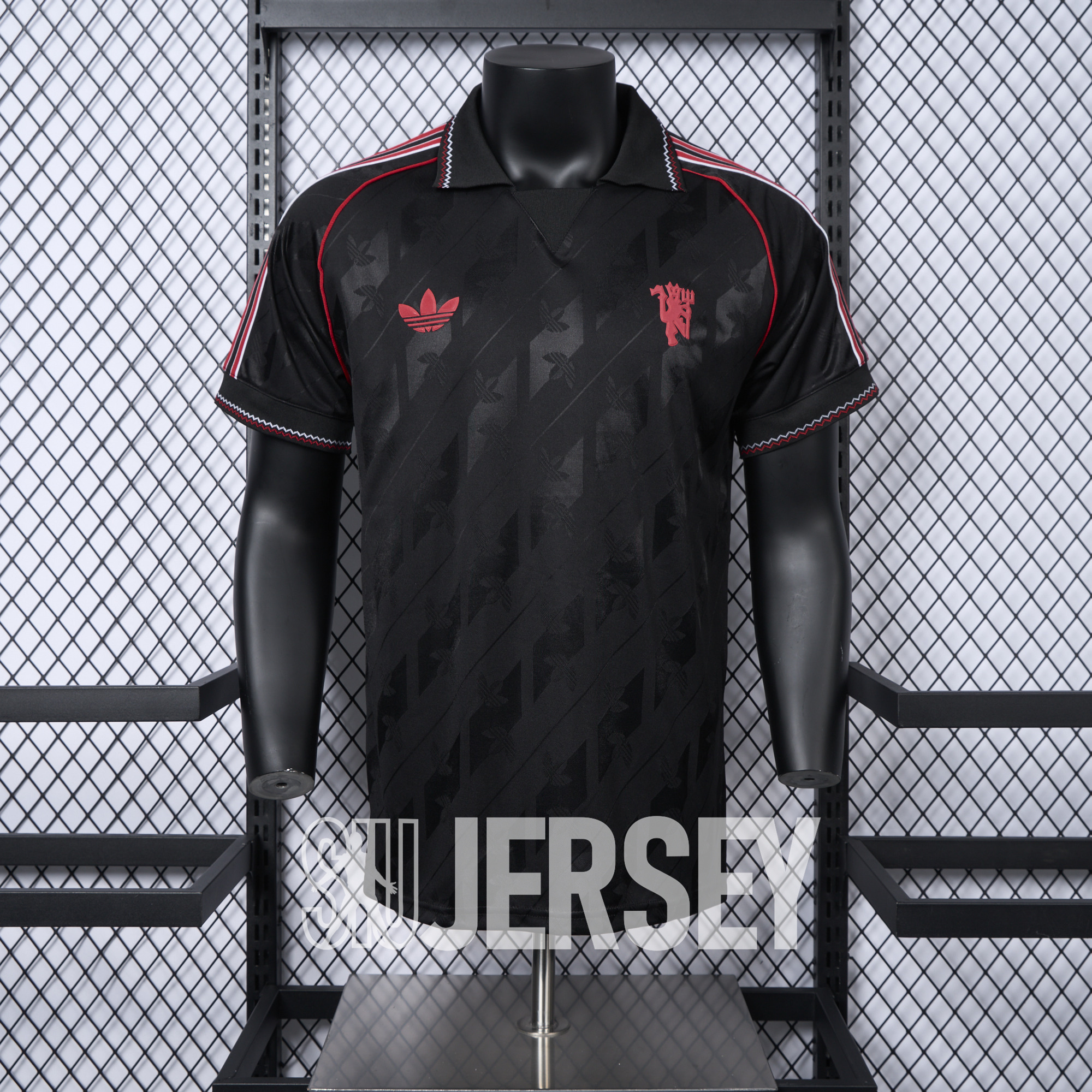 SIUjerseys-Manchester United 24-25 Originals LFSTLR Black Jersey - Player Version