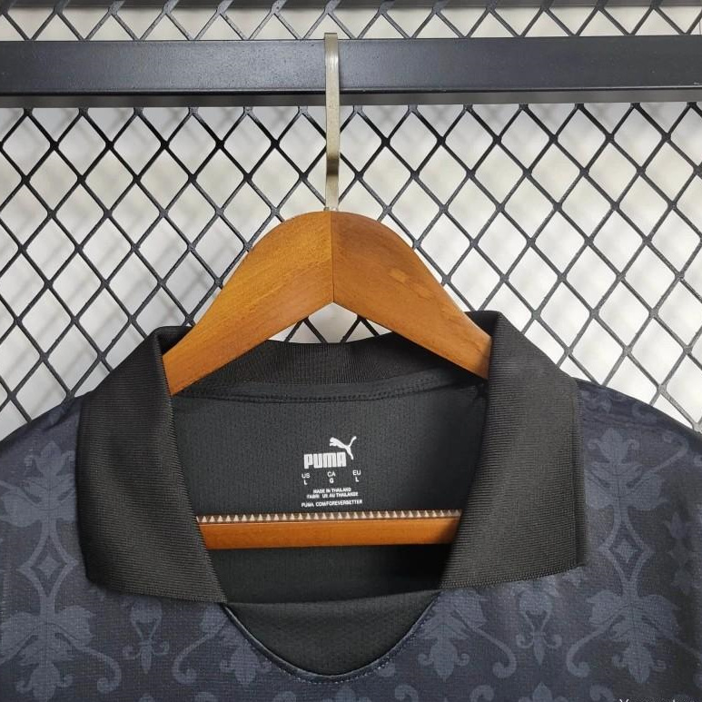 ManixJersey.com | Valencia 24-25 Black Away Jersey - Fans Version -Customize Name, Number and Patch | Worldwide Shipping