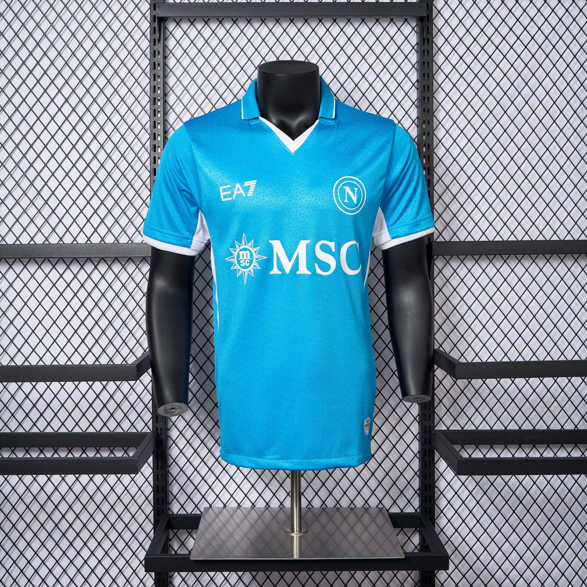 JerseysGala.com | SSC Napoli 24-25 Home Stadium Jersey - Player Version -Customize Name, Number and Patch | Worldwide Shipping