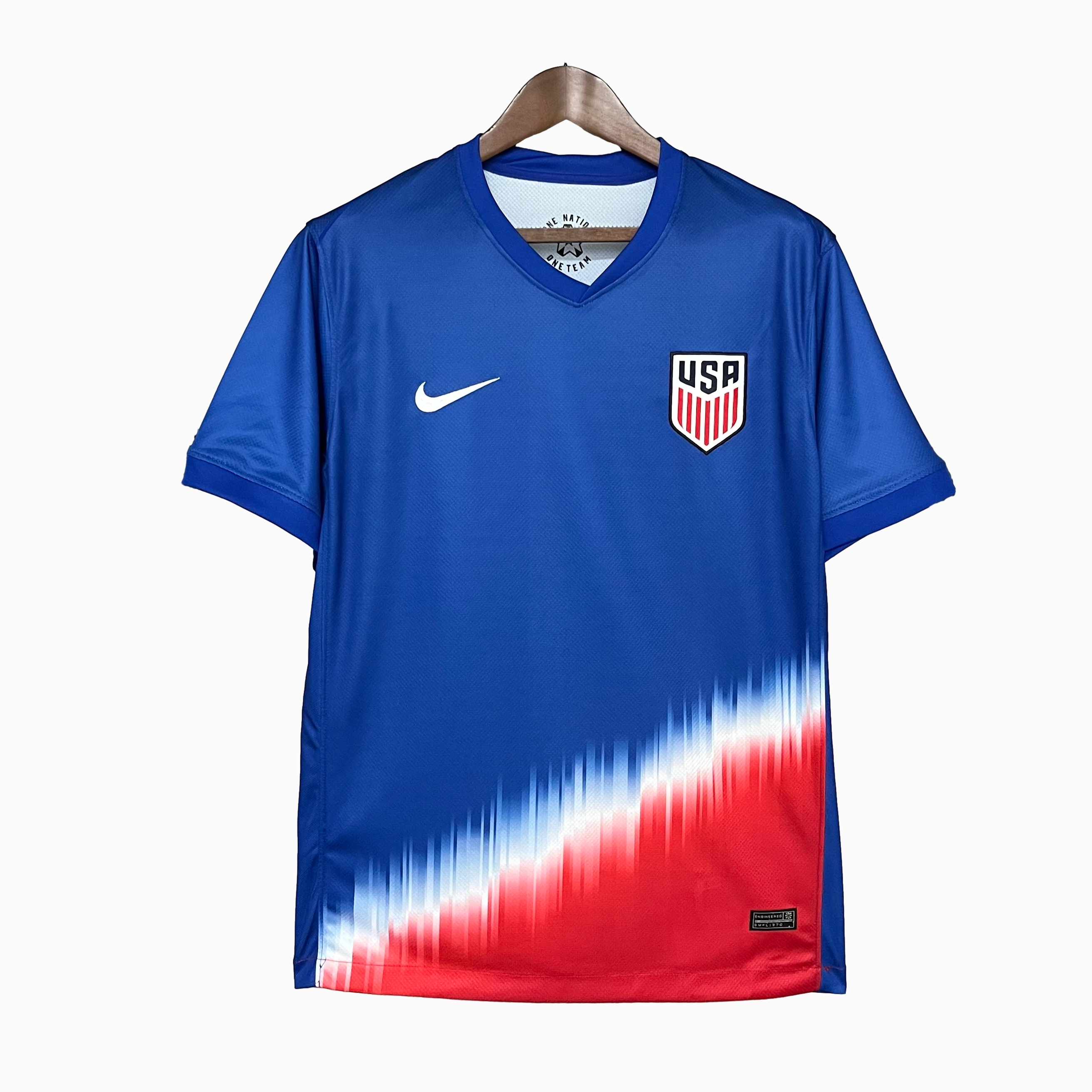 GlobeJersey-United States USA 2024 Away Stadium Jersey - Fans Version