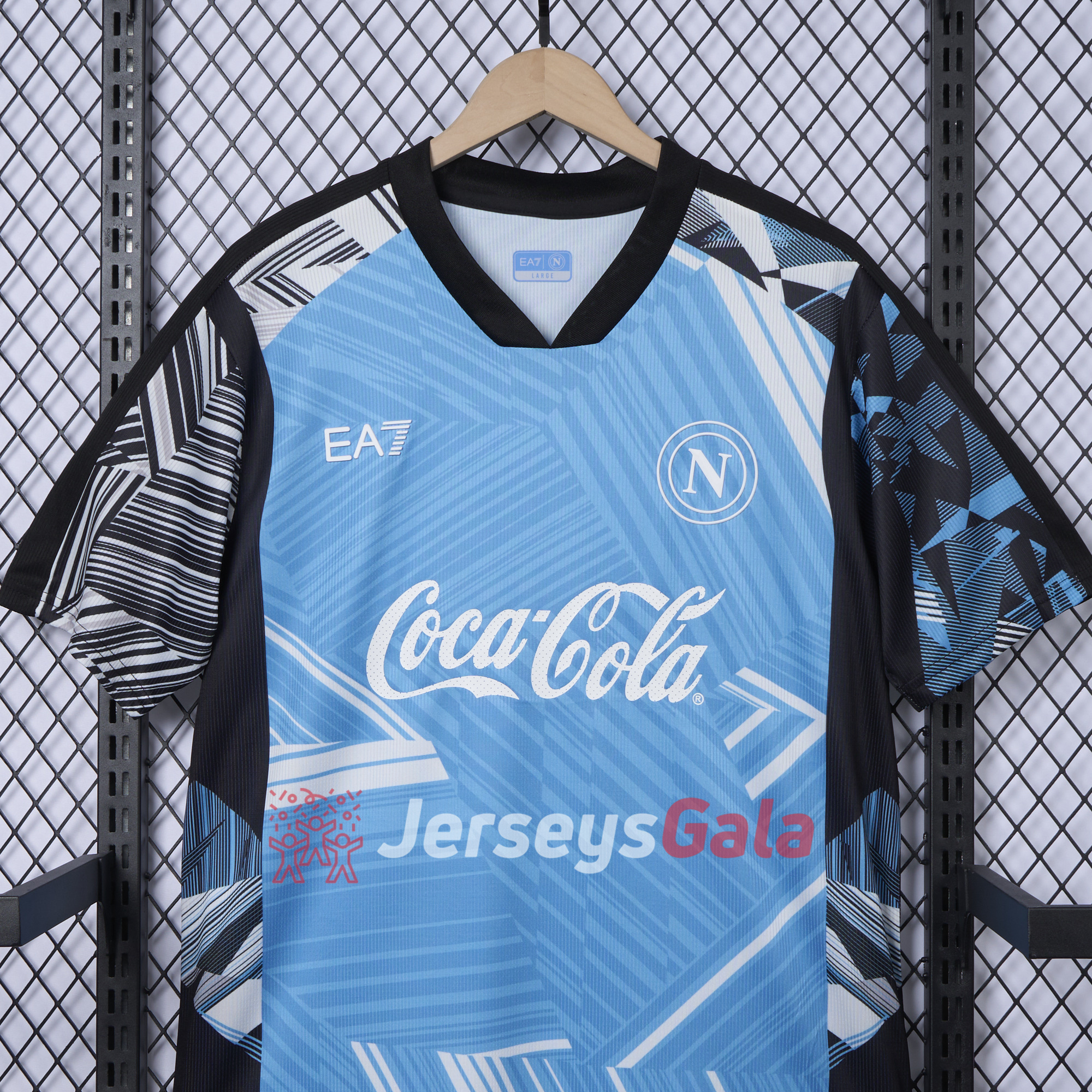 JerseysGala.com | Napoli 24-25 Pre-Match Training Jersey - Fans Version -Customize Name, Number and Patch | Worldwide Shipping