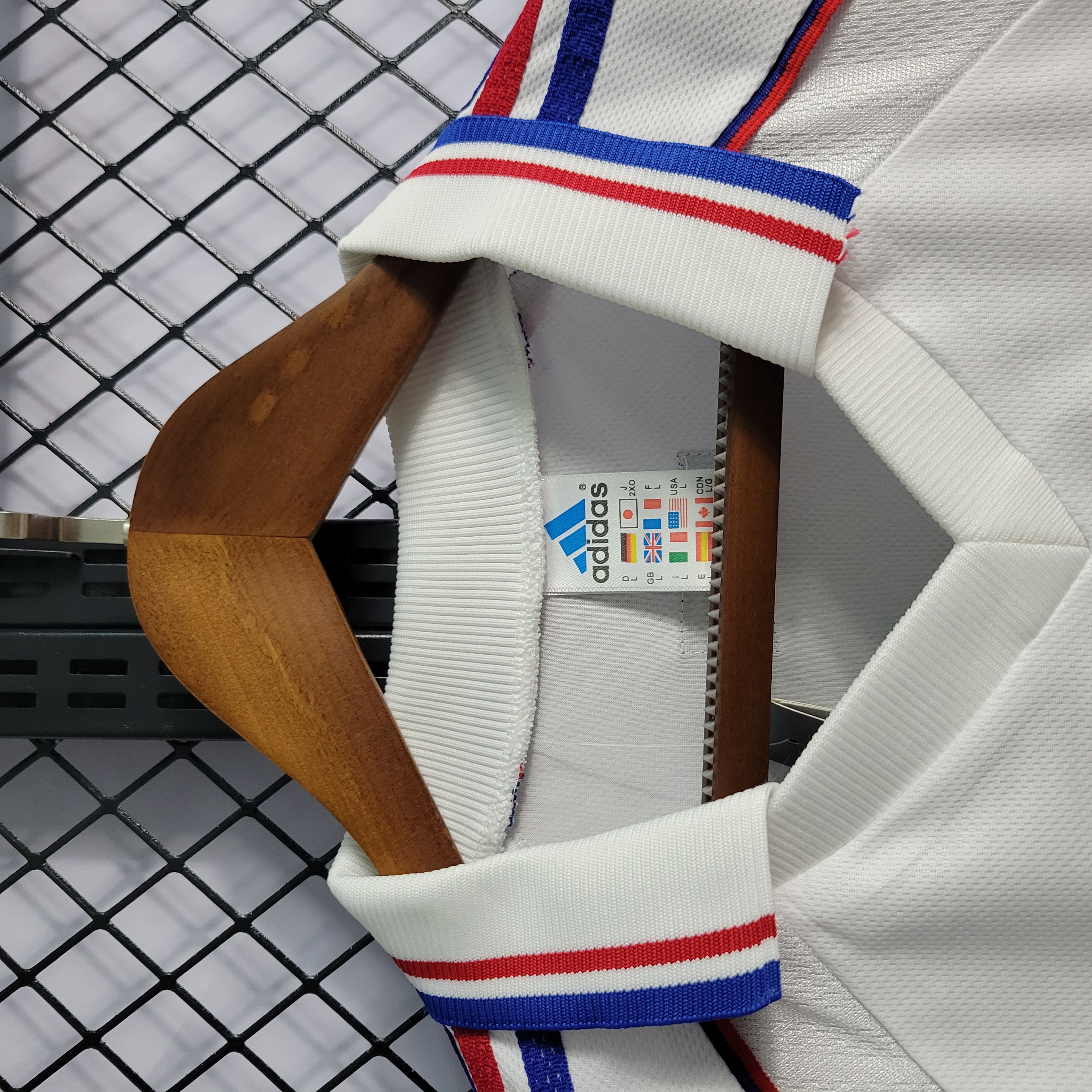 SIUjerseys-Retro France 1998 Away Stadium Jersey