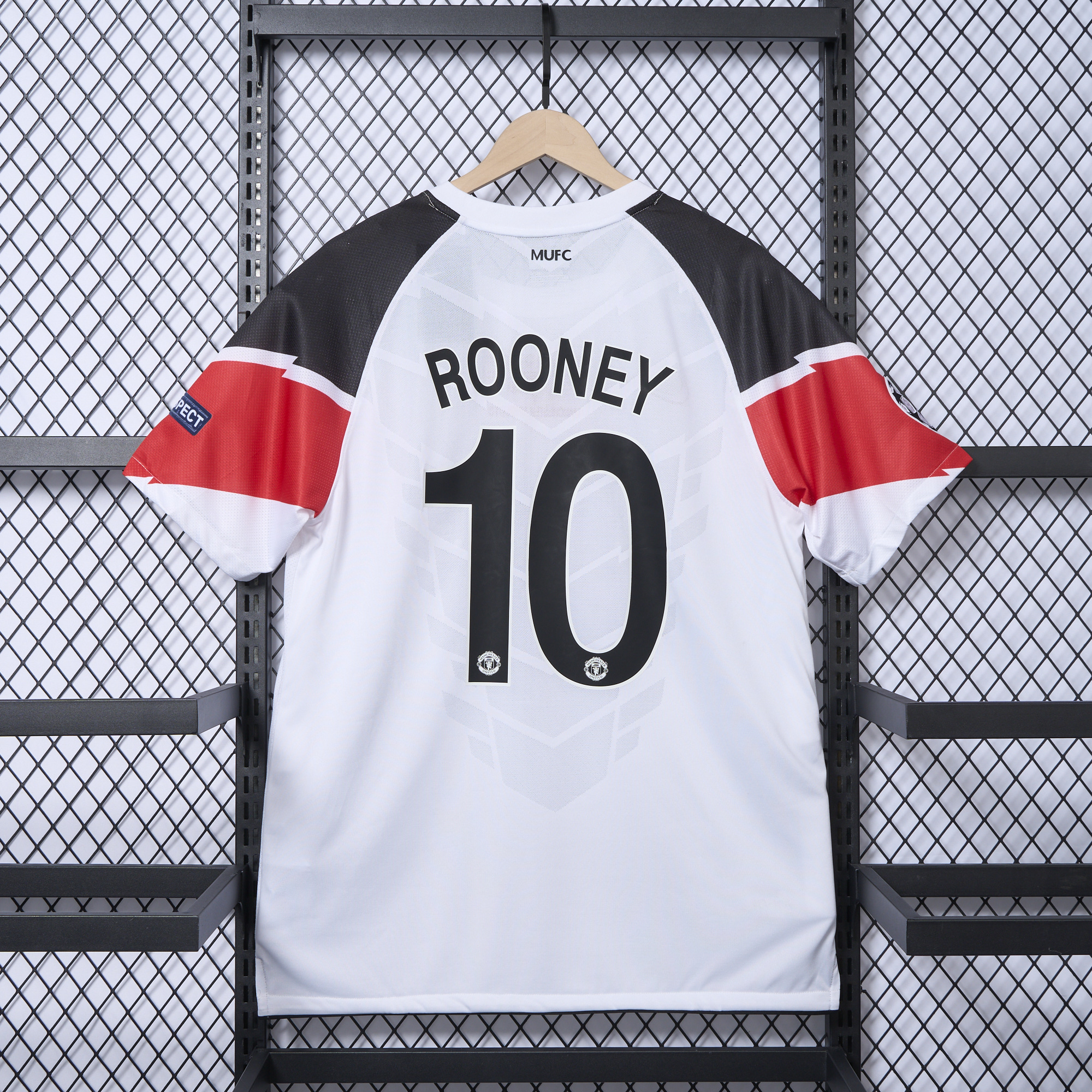 GlobeJersey-Retro Manchester United 10-11 Away Jersey - Champions League Final Version