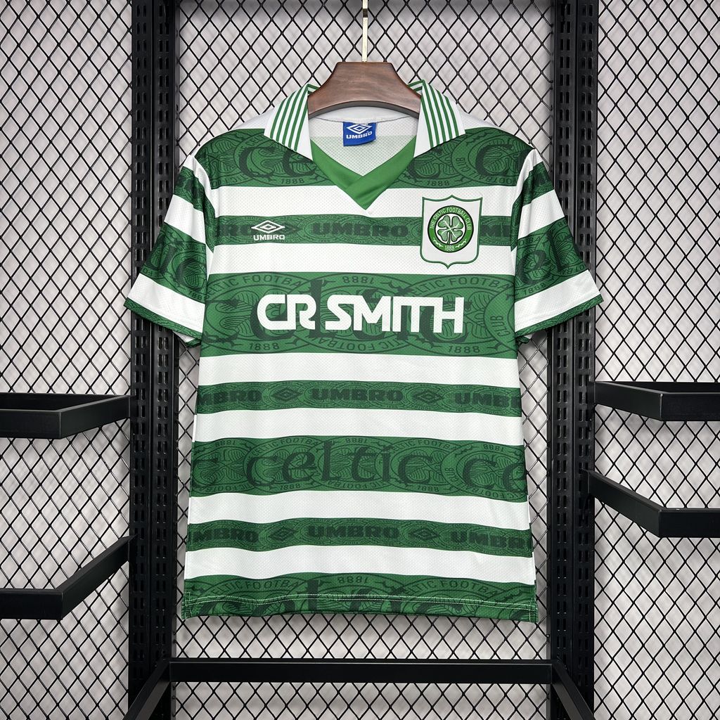 Higojerseys-Retro Celtic 1995-97 Home Stadium Jersey