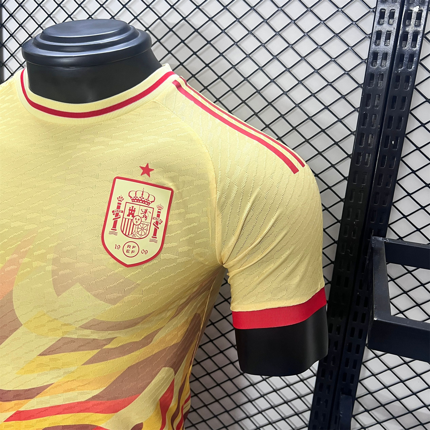 ManixJersey.com | Spain 2024 Yellow Special Edition Jersey - Player Version -Customize Name, Number and Patch | Worldwide Shipping