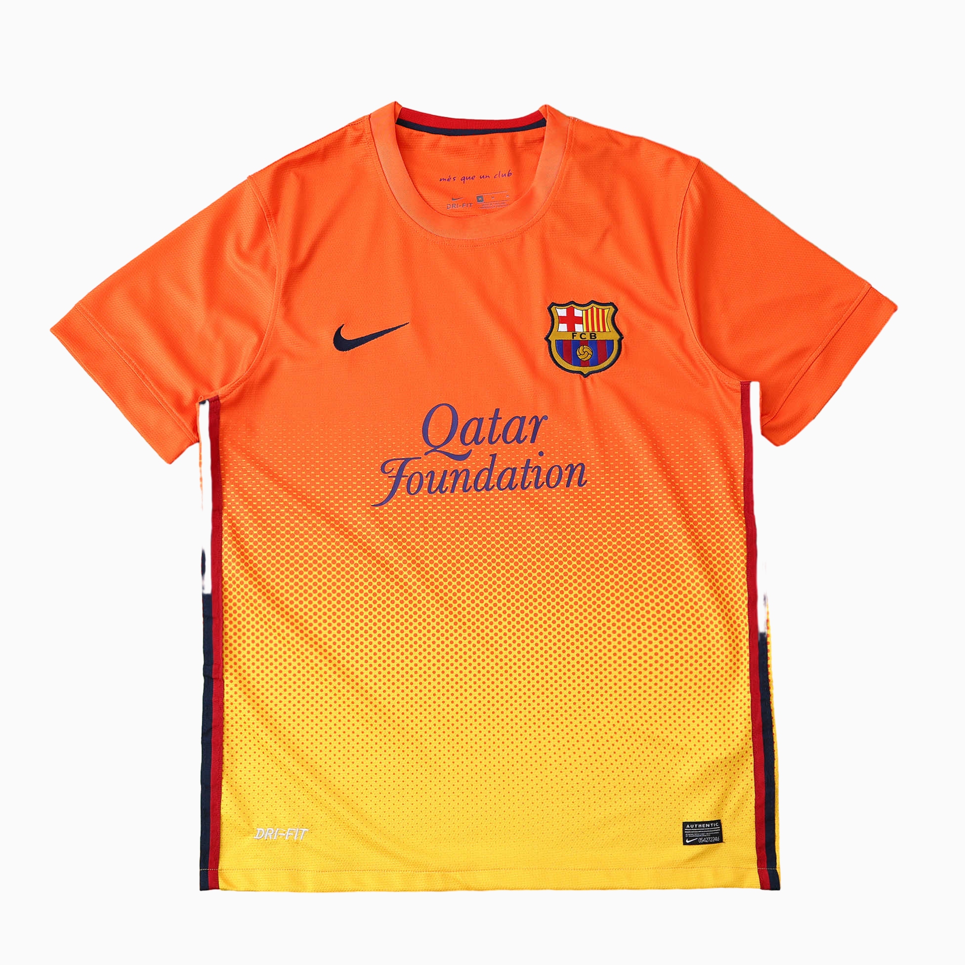 ManixJersey.com | Retro Barcelona 12-13 Away Stadium Jersey -Customize Name, Number and Patch | Worldwide Shipping