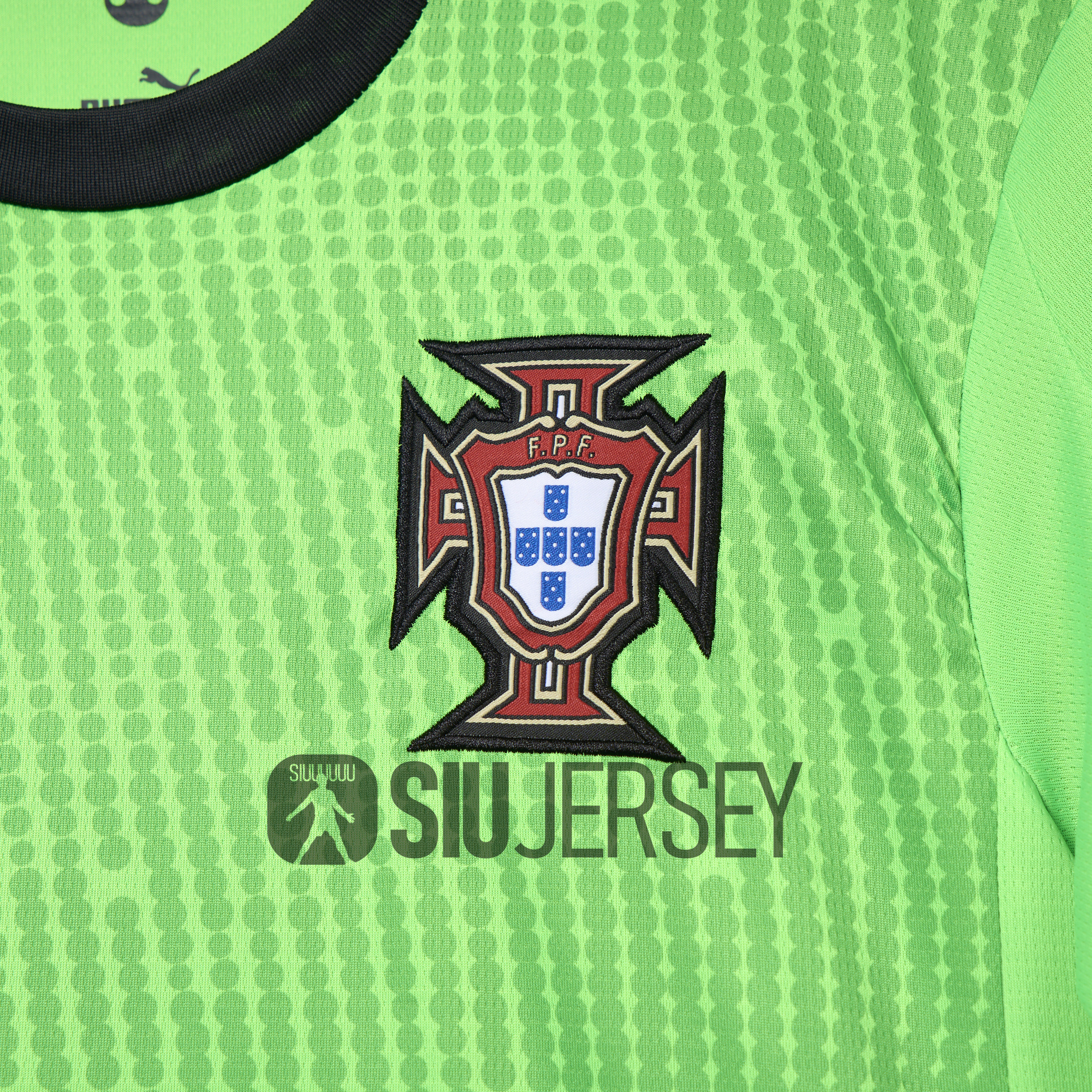 SIUjerseys-Portugal 2025-26 Green Goalkeeper Jersey - Fans Version