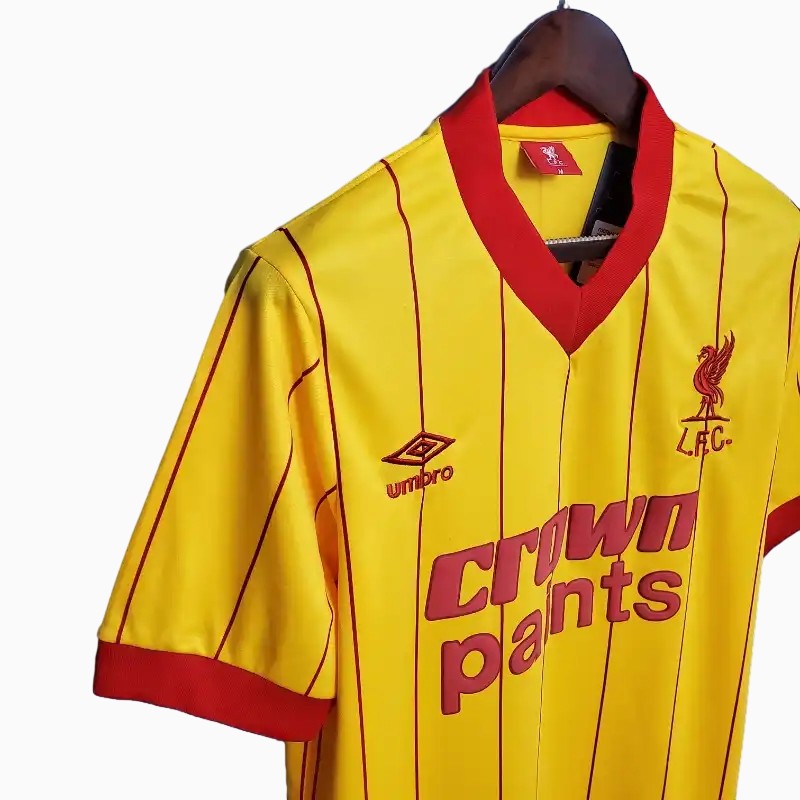 JerseysGala.com | Retro Liver.pool 1982-84 Away Stadium Jersey -Customize Name, Number and Patch | Worldwide Shipping