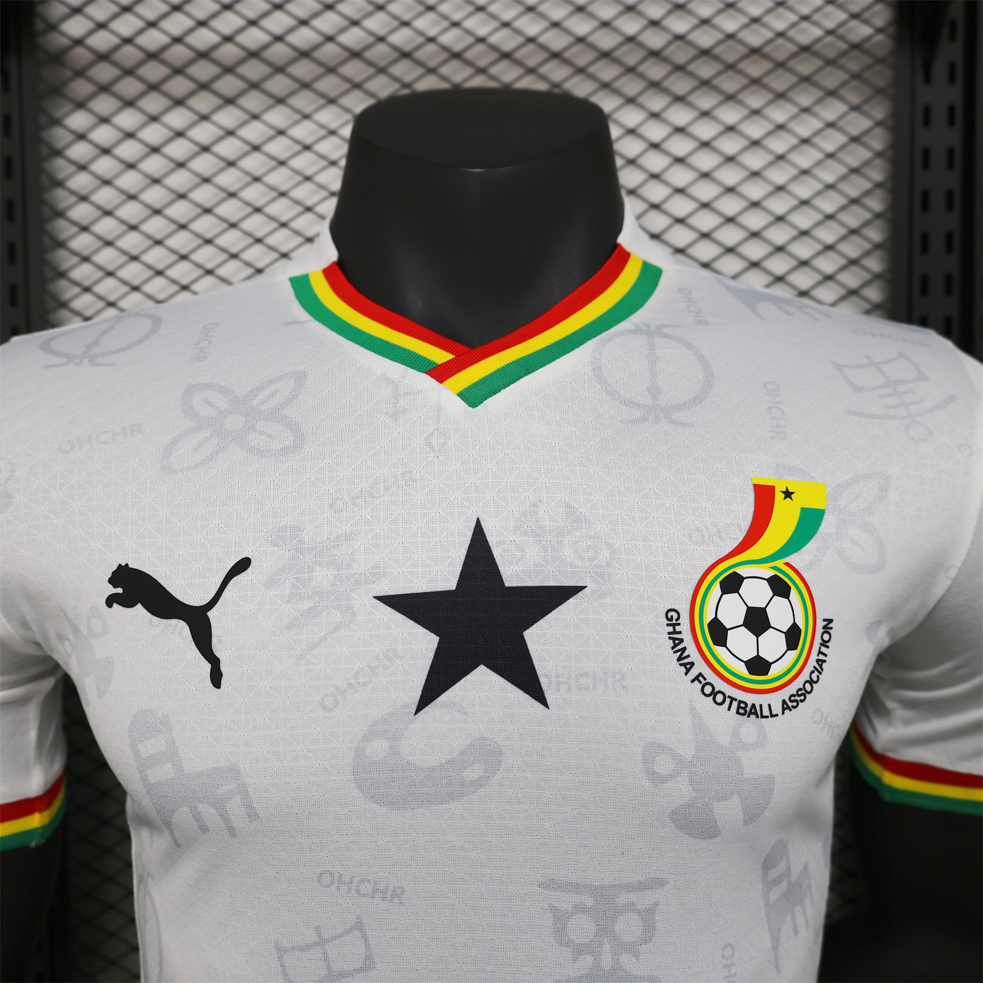 SIUjerseys-Ghana 2024-25 Home Jersey - Player Version