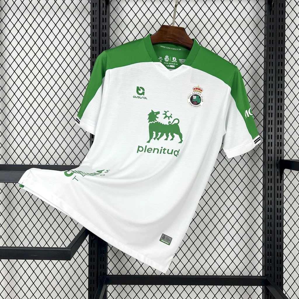SIUjerseys-Racing de Santander 24-25 Home Jersey - Fans Version
