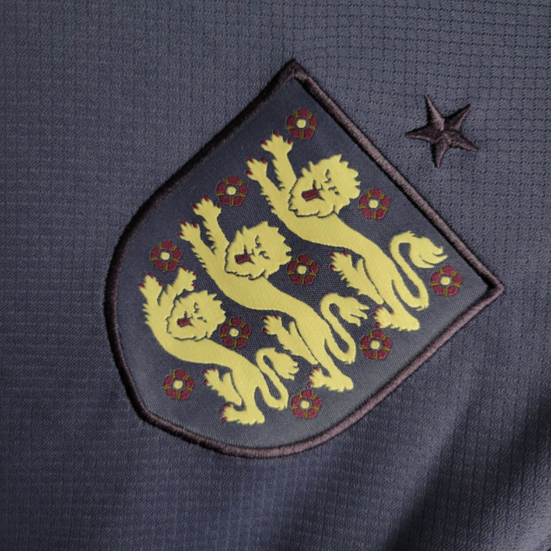 ManixJersey.com | England 2024 Away Stadium Long Sleeve Jersey - Fans Version -Customize Name, Number and Patch | Worldwide Shipping
