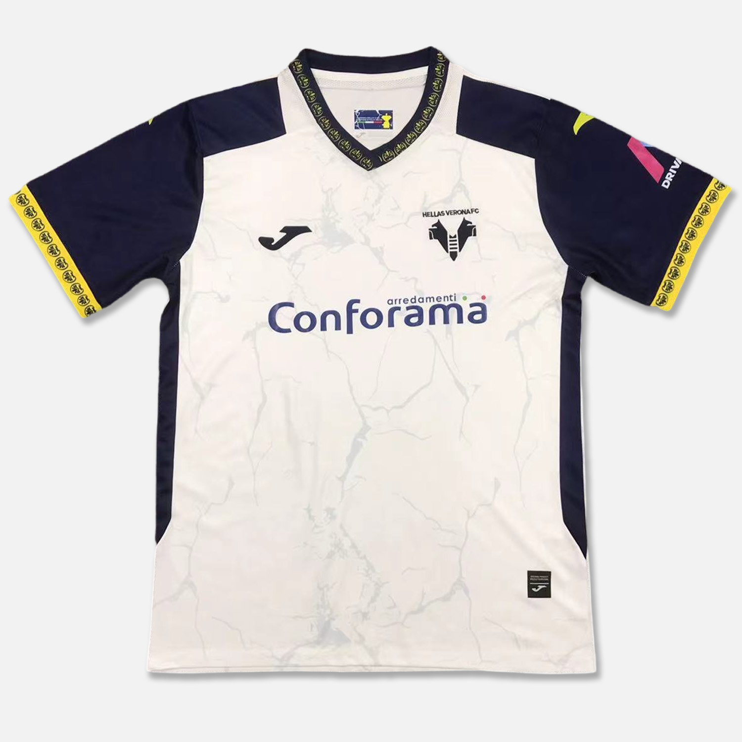 ManixJersey.com | Hellas Verona 24-25 Away Jersey - Fans Version -Customize Name, Number and Patch | Worldwide Shipping