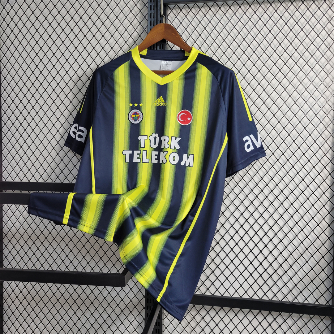 ManixJersey.com | Retro Fenerbahce 13-14 Home Stadium Jersey -Customize Name, Number and Patch | Worldwide Shipping