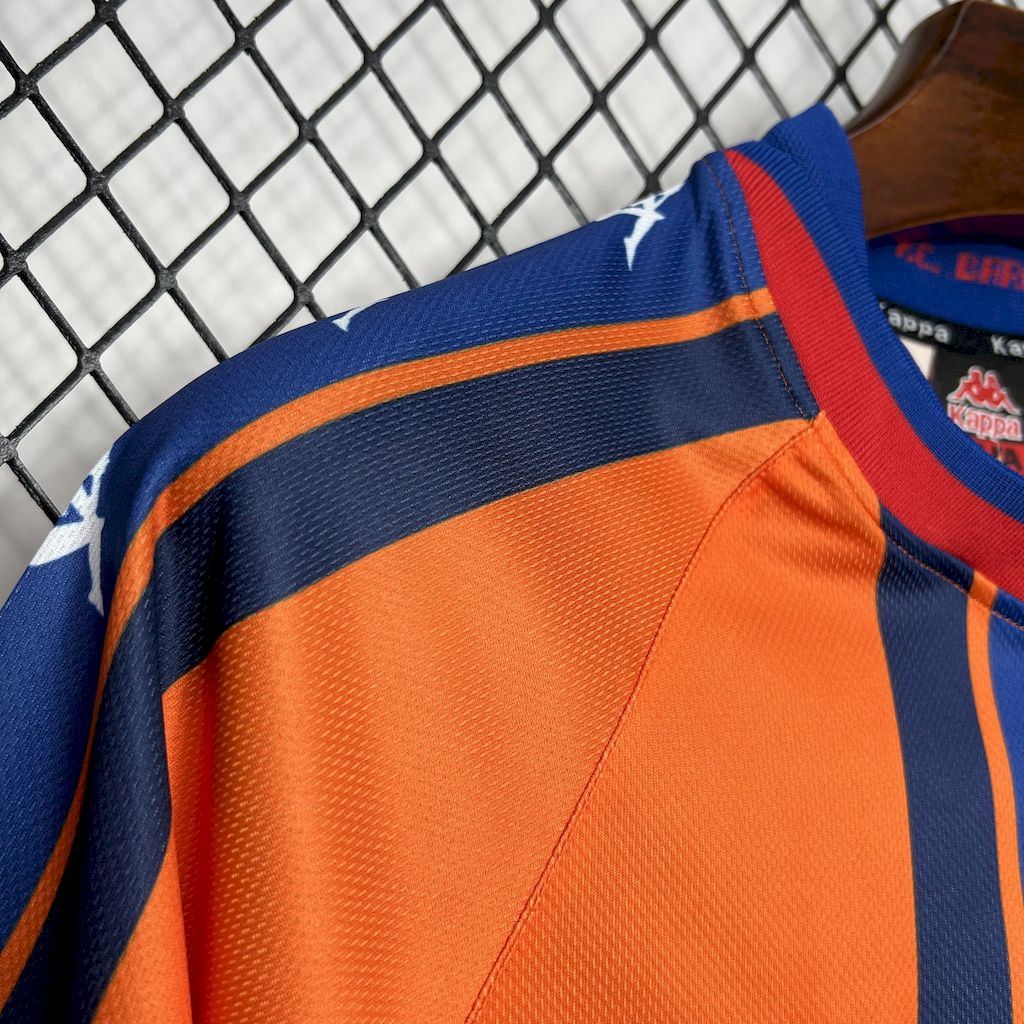 ManixJersey.com | Retro Barcelona 1997-98 Away Jersey -Customize Name, Number and Patch | Worldwide Shipping