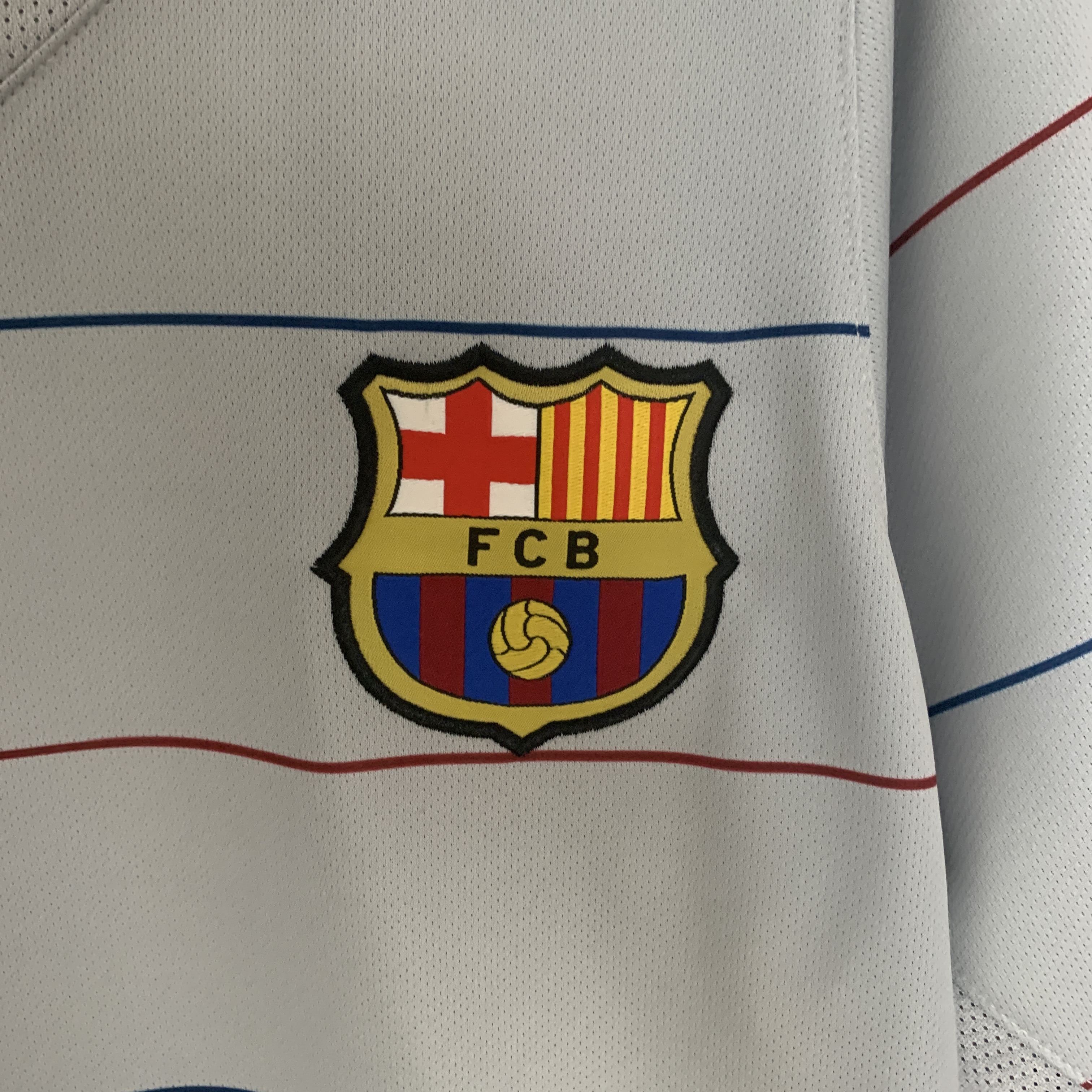 SIUjerseys-Retro Barcelona 03-04 Away Stadium Jersey