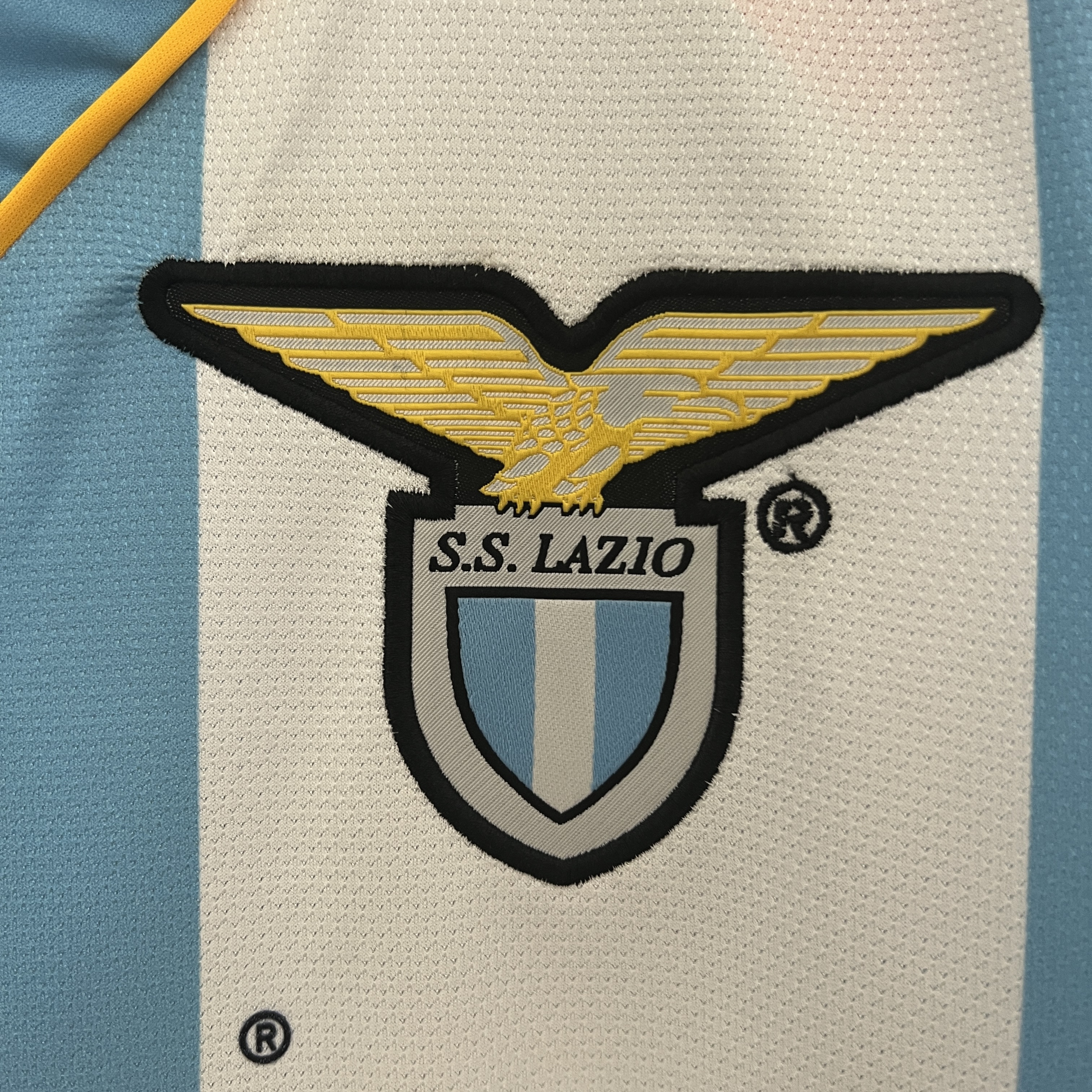 foot-Retro Lazio 1999-00 European Home Stadium Jersey