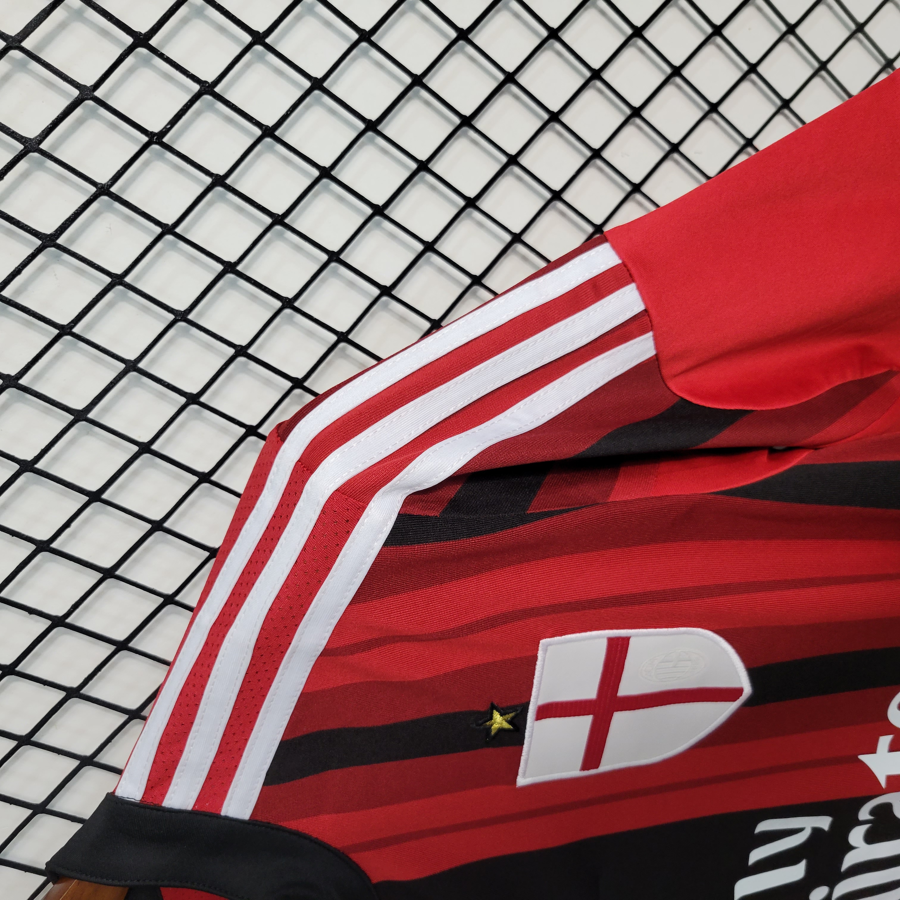 ManixJersey.com | Retro AC Milan 2014-15 Home Stadium Jersey -Customize Name, Number and Patch | Worldwide Shipping