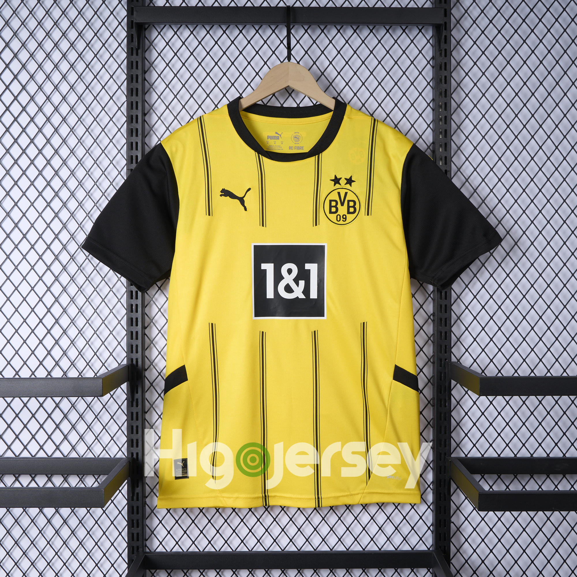 Higojerseys-Dortmund 24-25 Home Stadium Jersey - Fans Version
