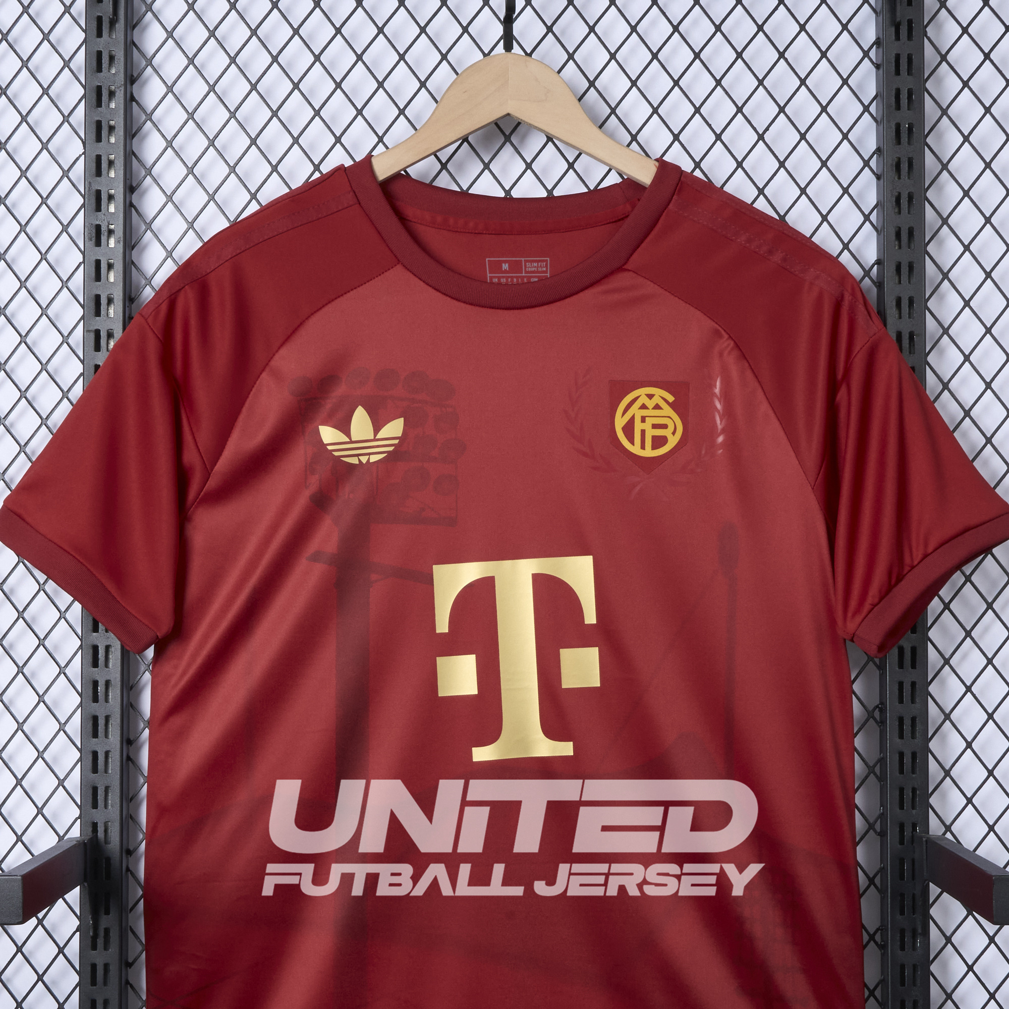 unitedfutballjersey-Bayern Munich 2025 125-year Anniversary Jersey - Fans Version