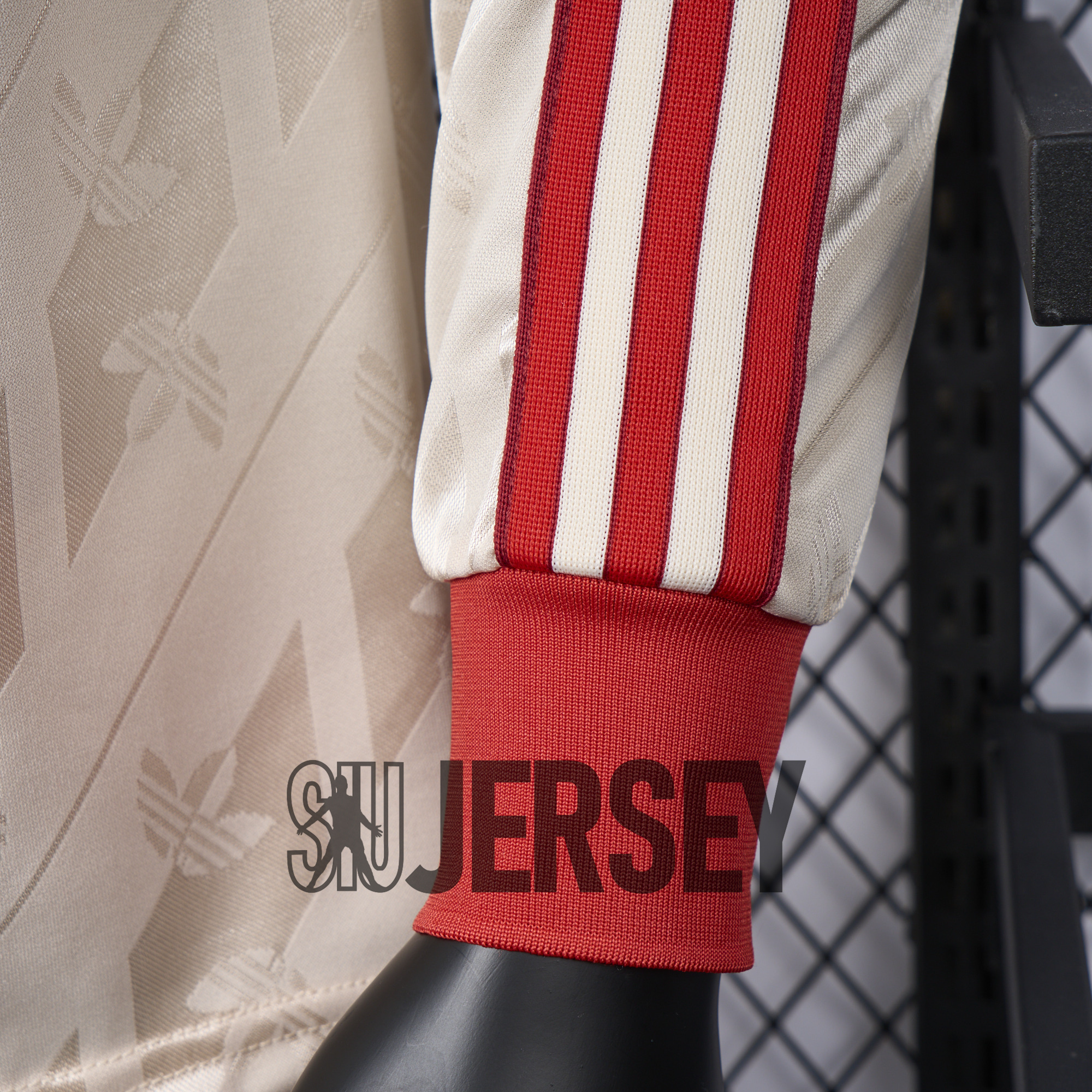 SIUjerseys-Bayern Munich 24-25 Originals LFSTLR Long Sleeve Off White Jersey - Player Version