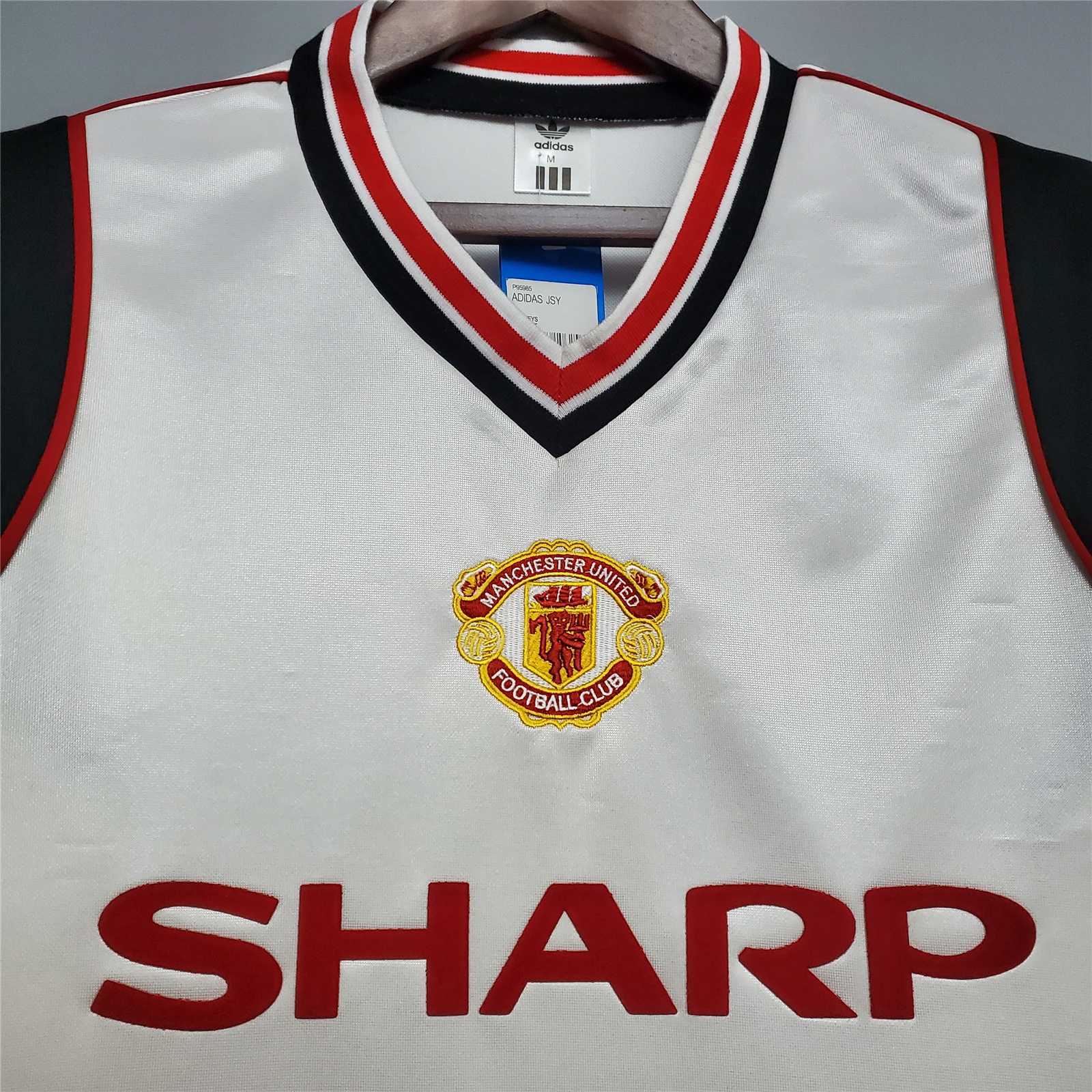 ManixJersey.com | Retro Manchester United 85-86 Away Jersey -Customize Name, Number and Patch | Worldwide Shipping