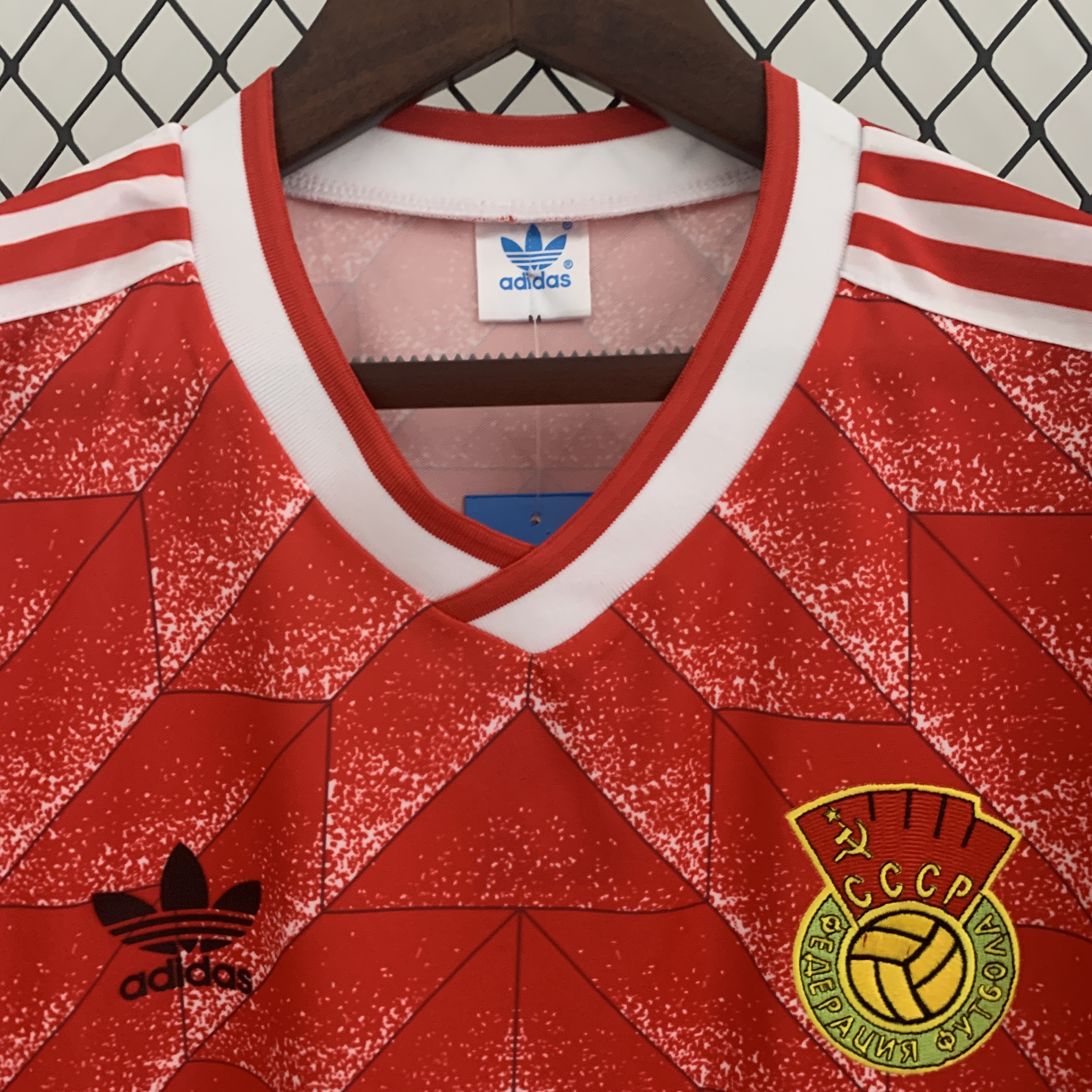SIUjerseys-Retro Soviet Union 1988-89 Home Stadium Jersey