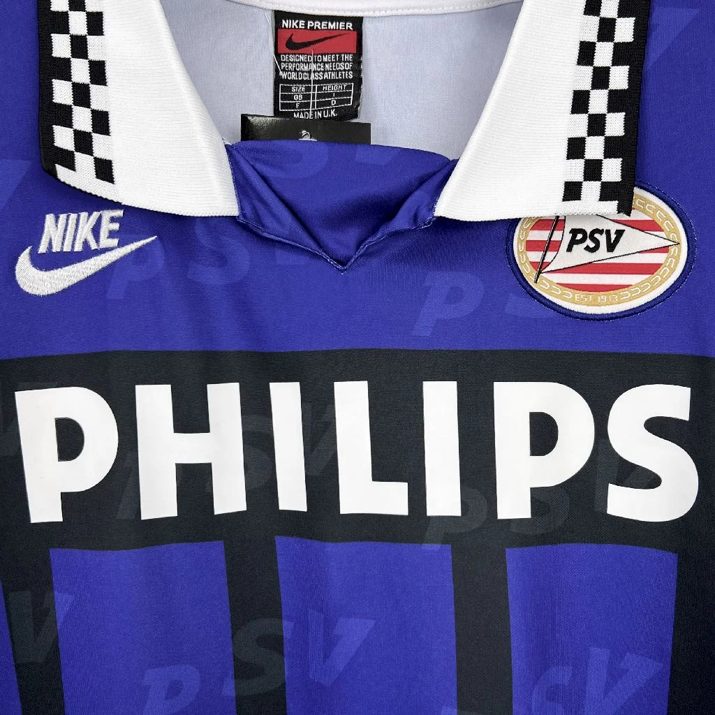 JerseysGala.com | Retro PSV Eindhoven 1995-96 Away Jersey -Customize Name, Number and Patch | Worldwide Shipping