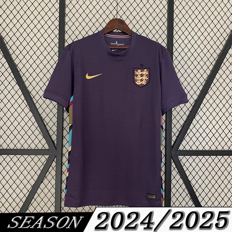 GlobeJersey-England 2024 Away Stadium Jersey - Fans Version