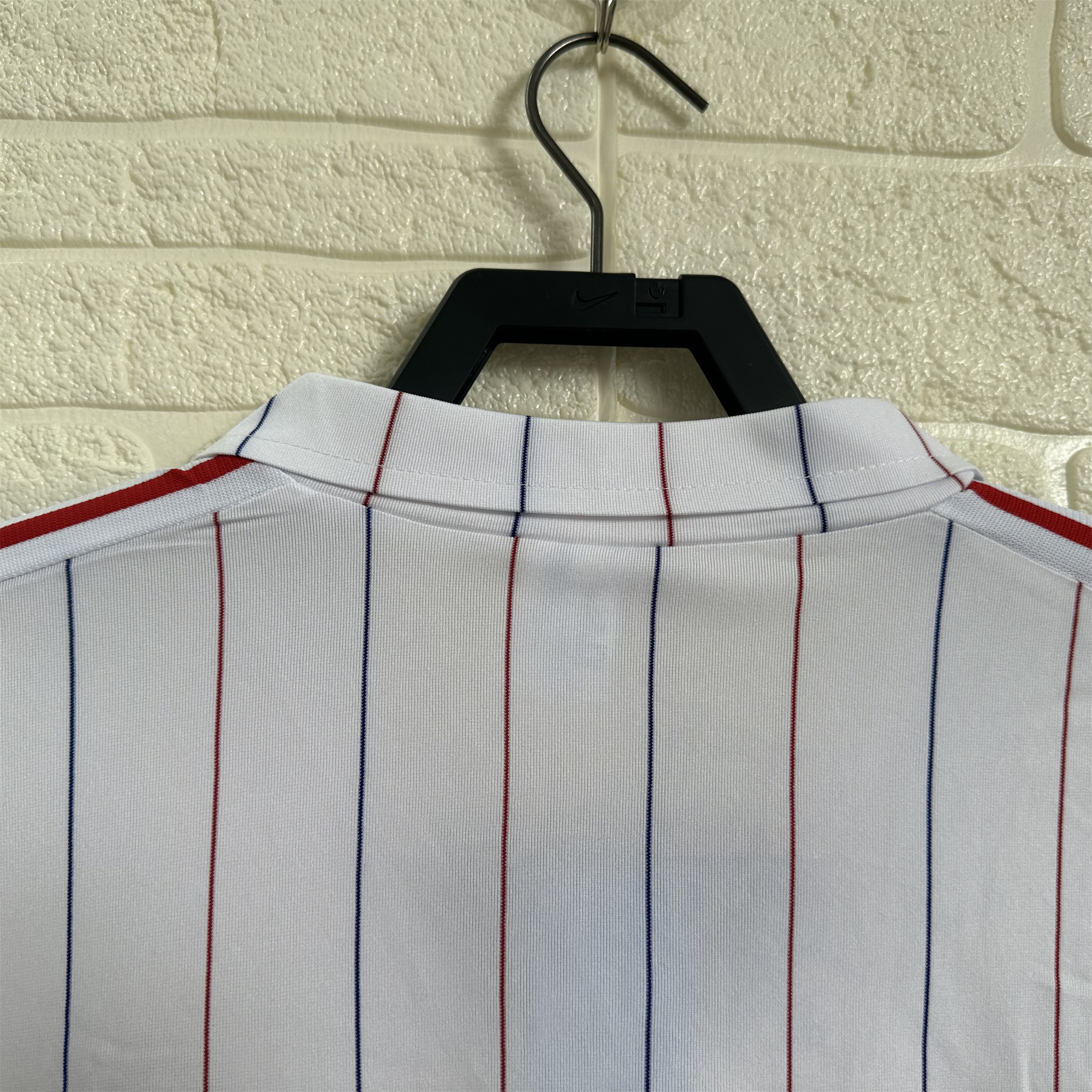 ManixJersey.com | Retro France 1980-82 Away Long Sleeve Jersey -Customize Name, Number and Patch | Worldwide Shipping