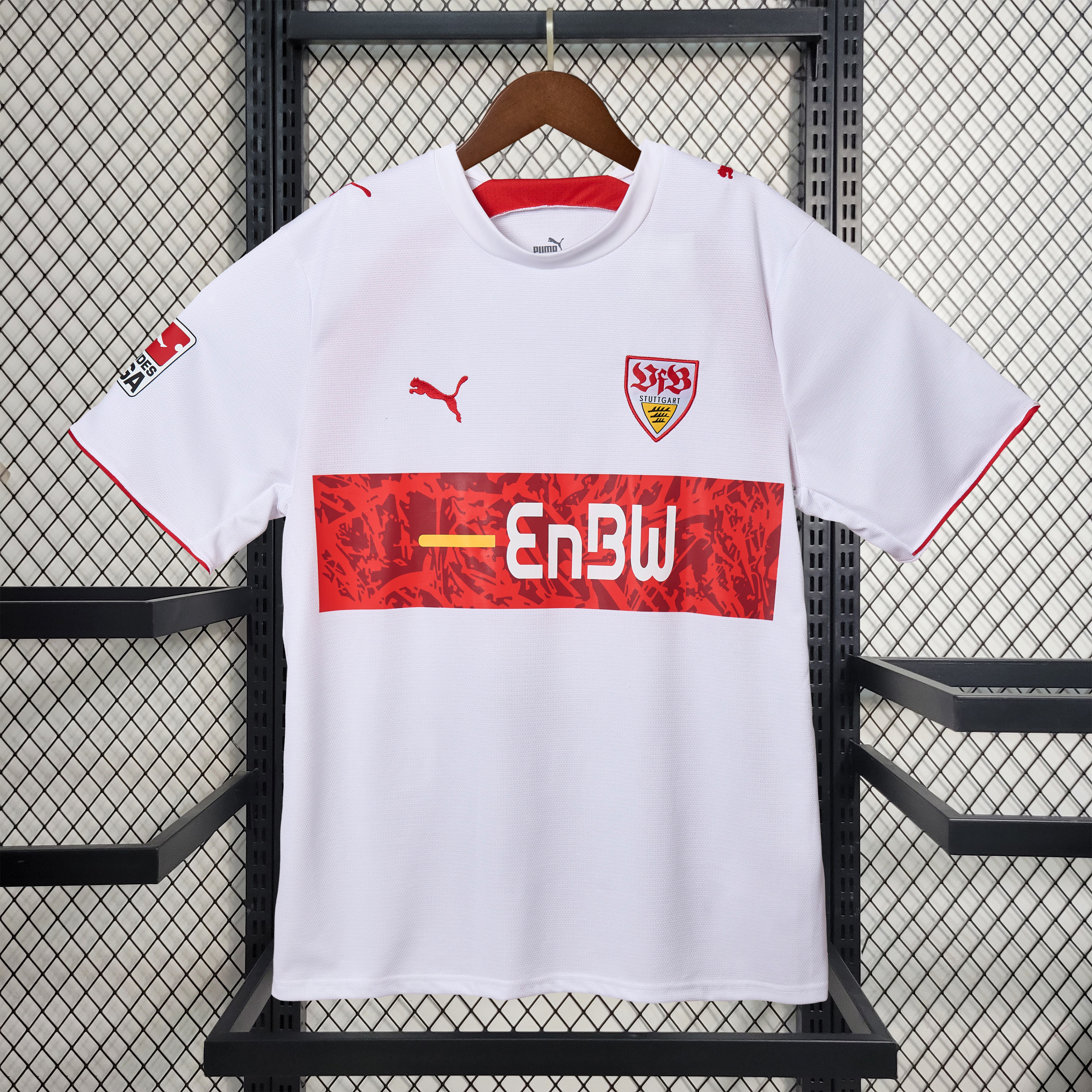 foot-Retro Stuttgart 06-07 Home Stadium Jersey