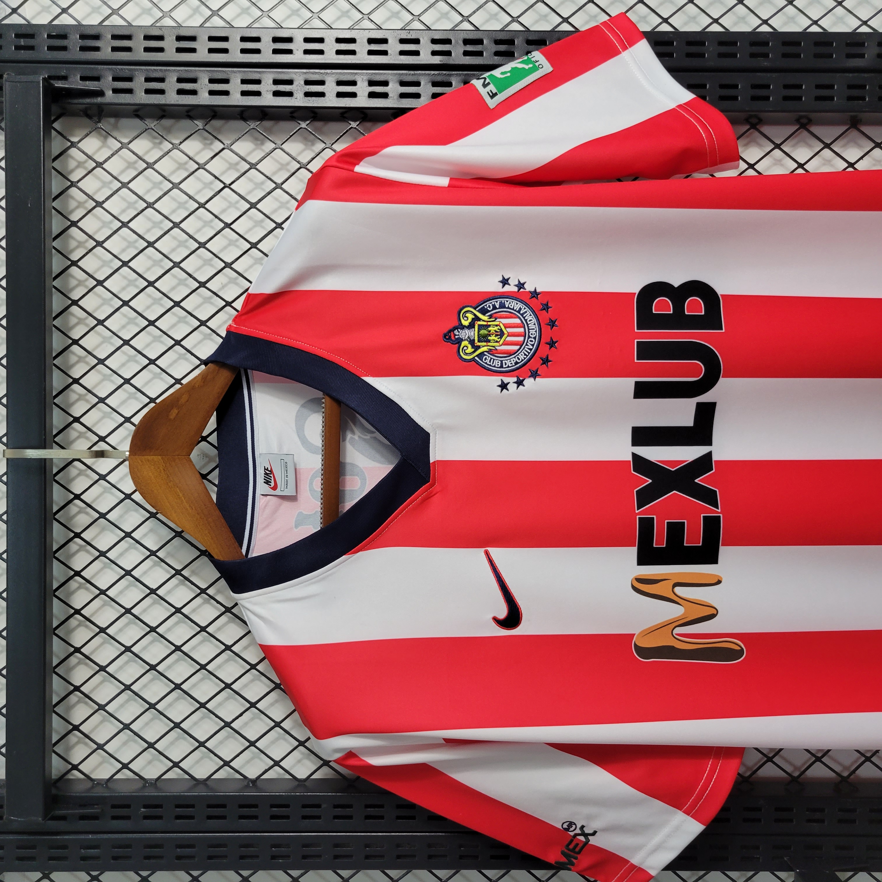ManixJersey.com | Retro Chivas de Guadalajara 96-97 Home Stadium Jersey -Customize Name, Number and Patch | Worldwide Shipping