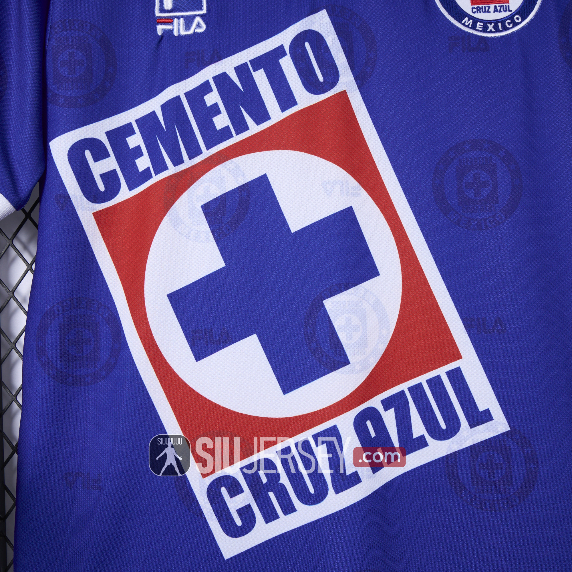 SIUjerseys-Retro Cruz Azul 1998-99 Home Stadium Jersey - Fans Version